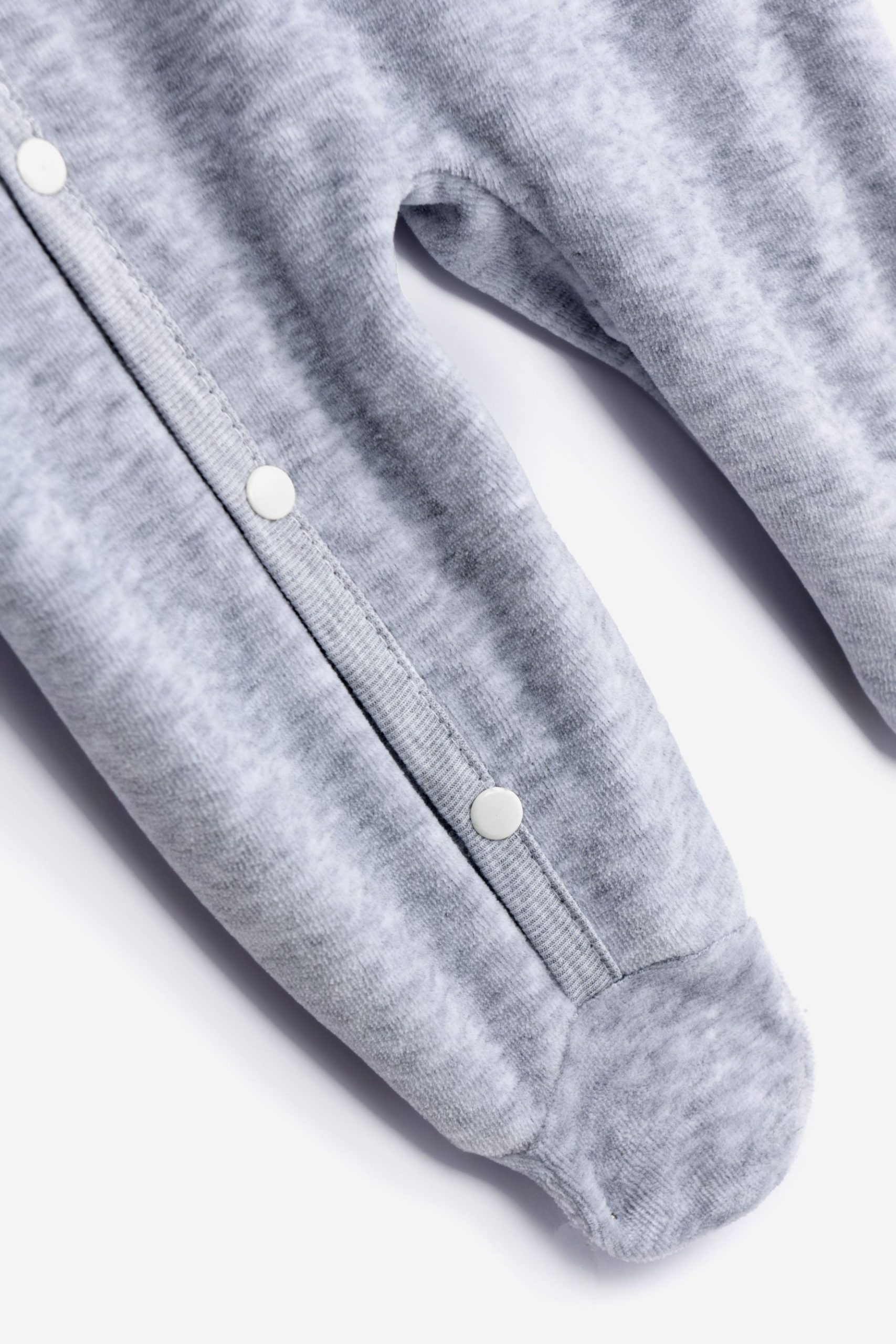 φορμακι μακρυμανικο βελουτε αγορι ανοιχτο γκρι μελανζε - Image 3