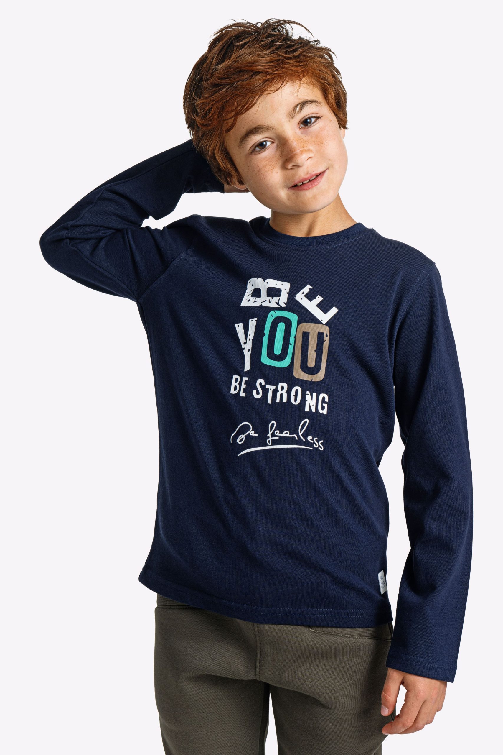 μπλουζα καλτσα  αγορι μπλε - Image 3