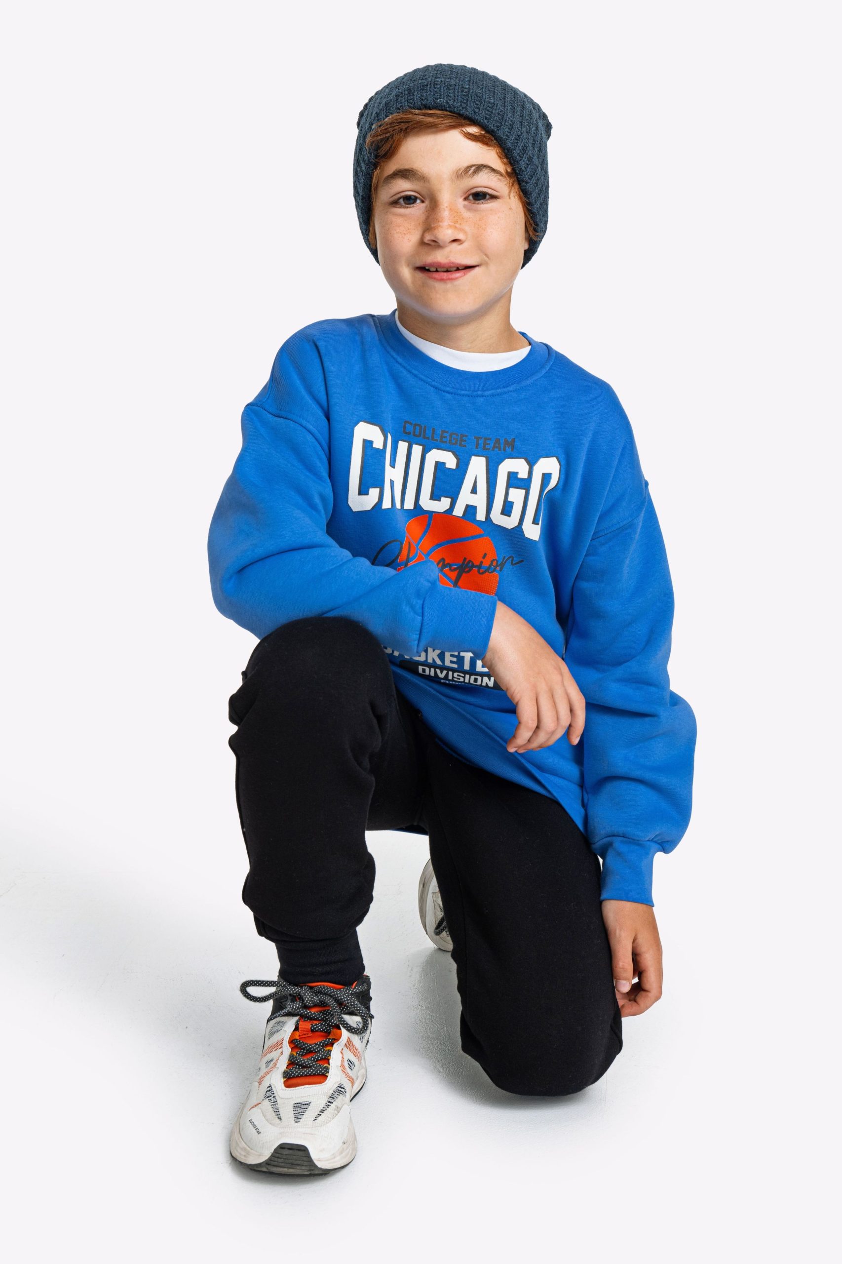 φορμα φουτερ  αγορι riviera blue/μαυρο - Image 2