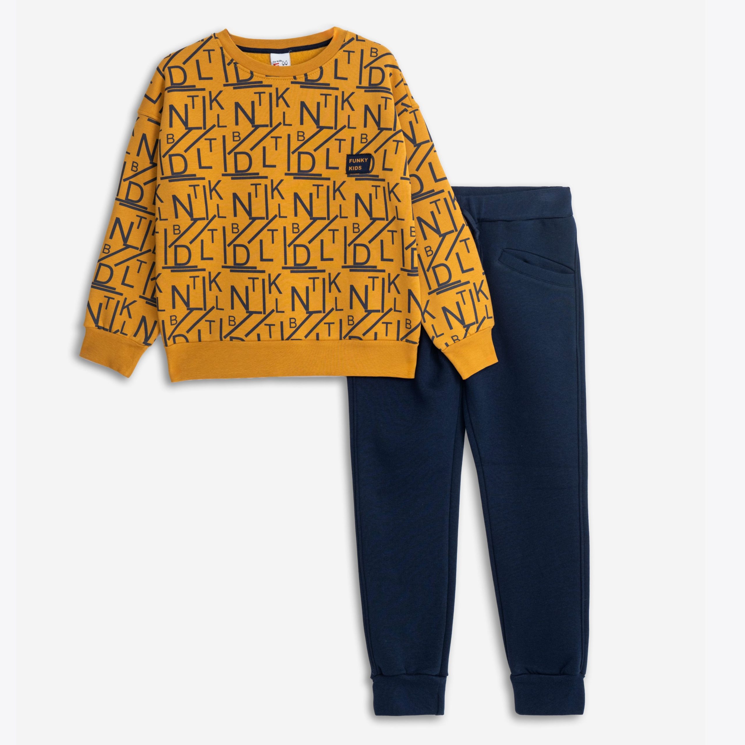 φορμα φουτερ  αγορι nugget allover/μπλε - Image 2