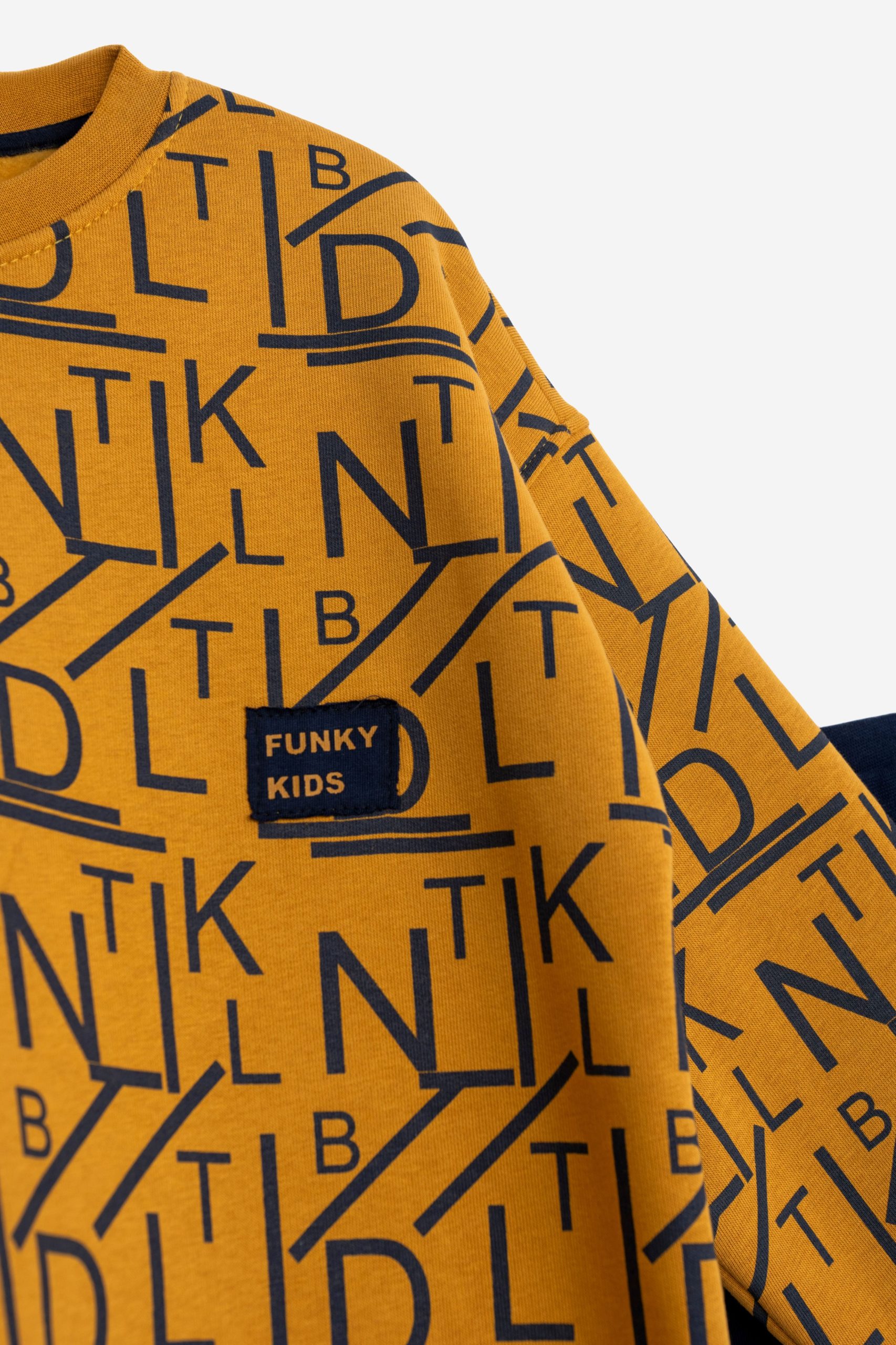 φορμα φουτερ  αγορι nugget allover/μπλε - Image 3