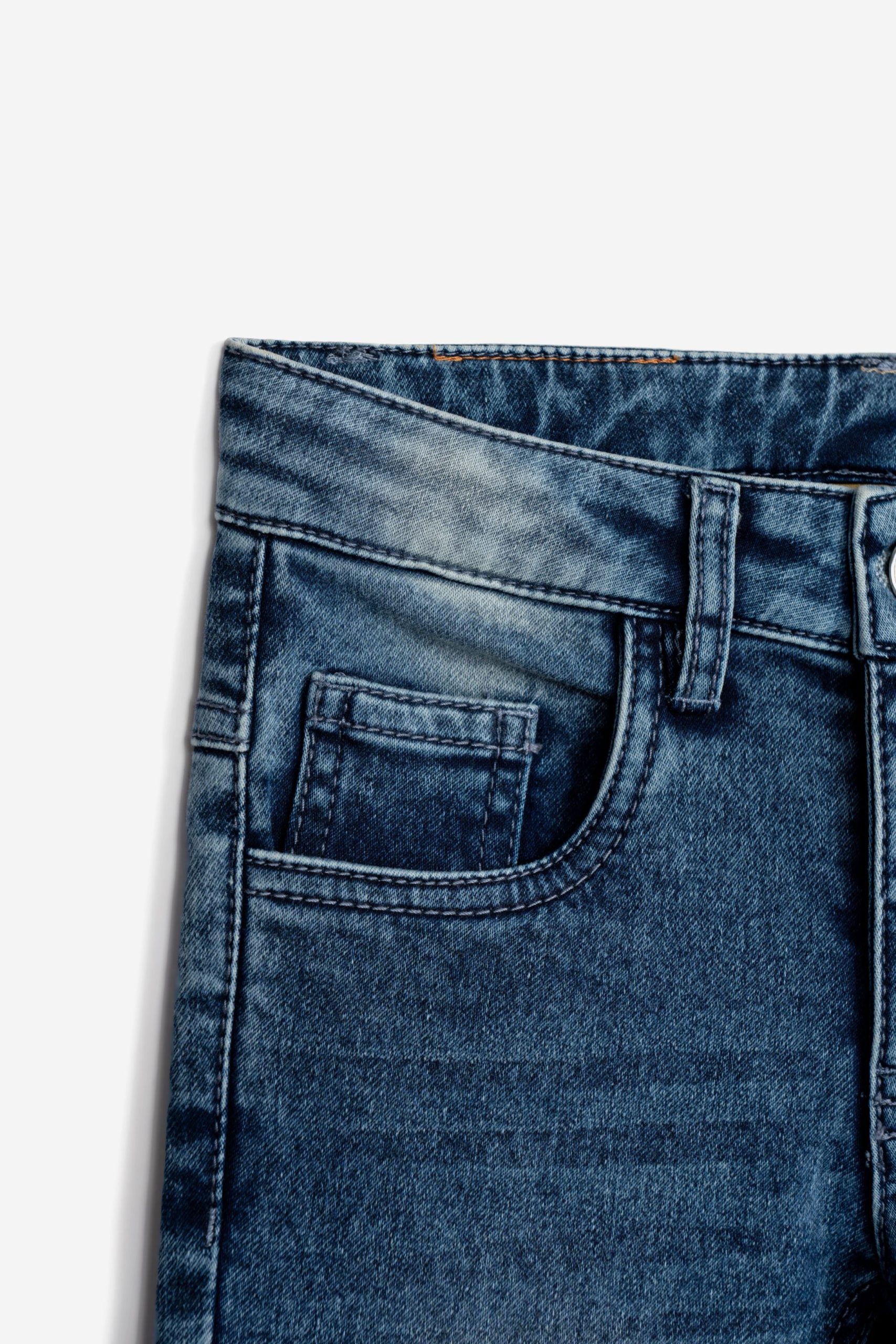 παντελονι τζιν λυκρα μαλακο  αγορι μπλε τζιν - Image 3