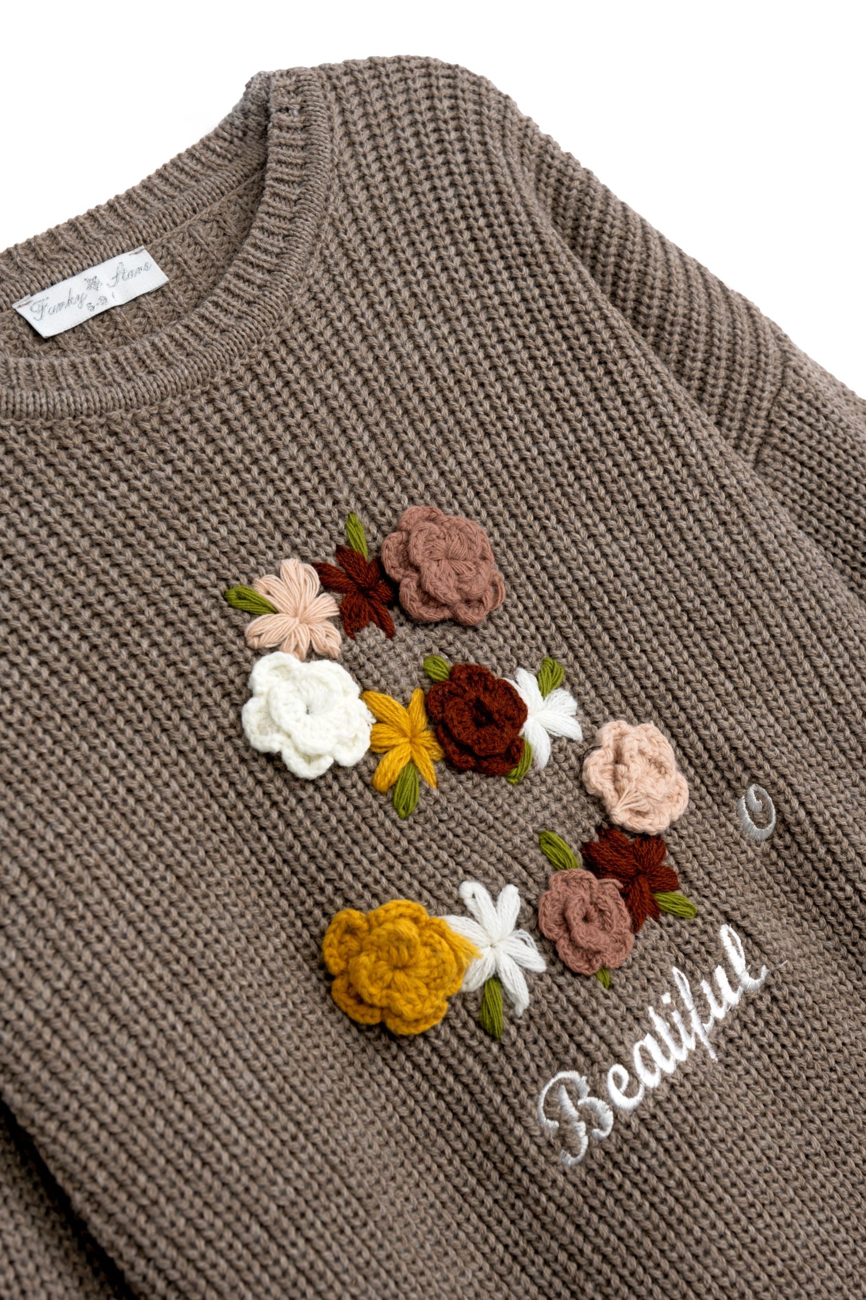 μπλουζοφορεμα πλεκτο  κοριτσι moka - Image 2