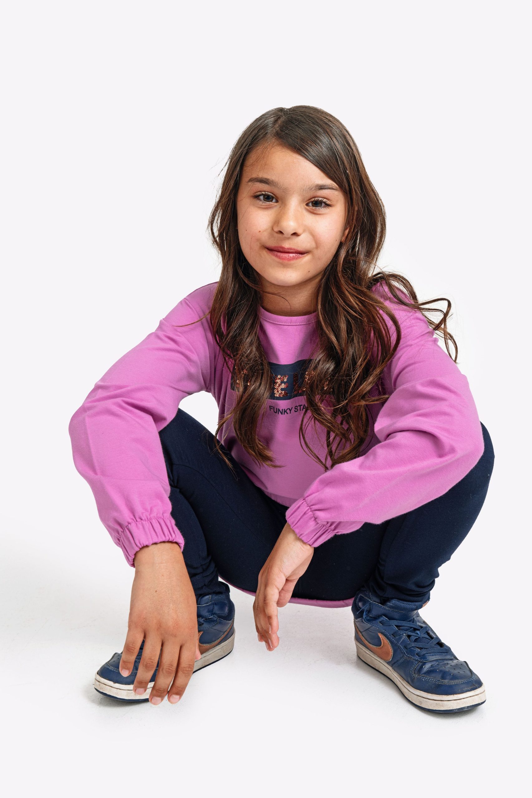 μπλουζοφορεμα+κολαν  κοριτσι barbie pink/μπλε - Image 2