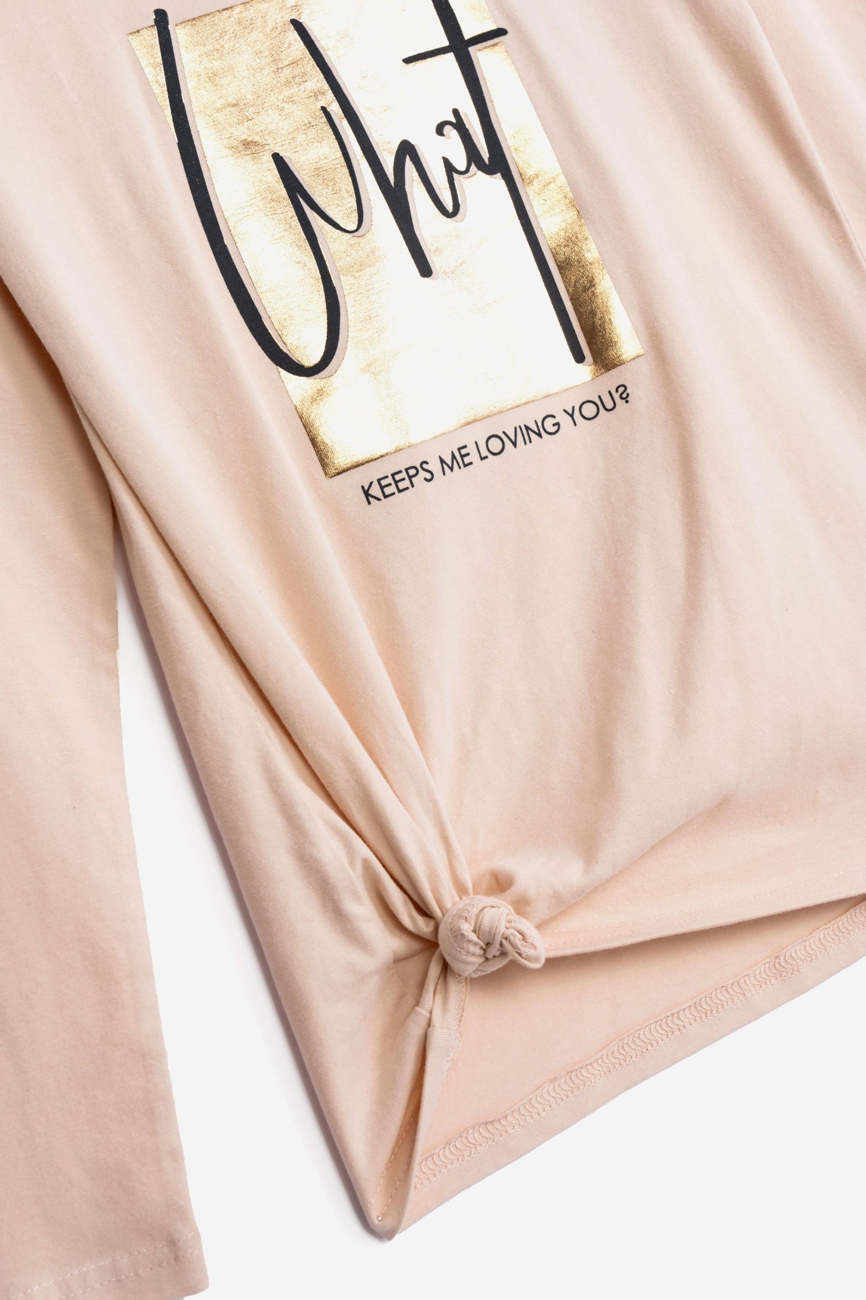 μπλουζοφορεμα+κολαν  κοριτσι παλ ροζ/ανθρακι allover - Image 3