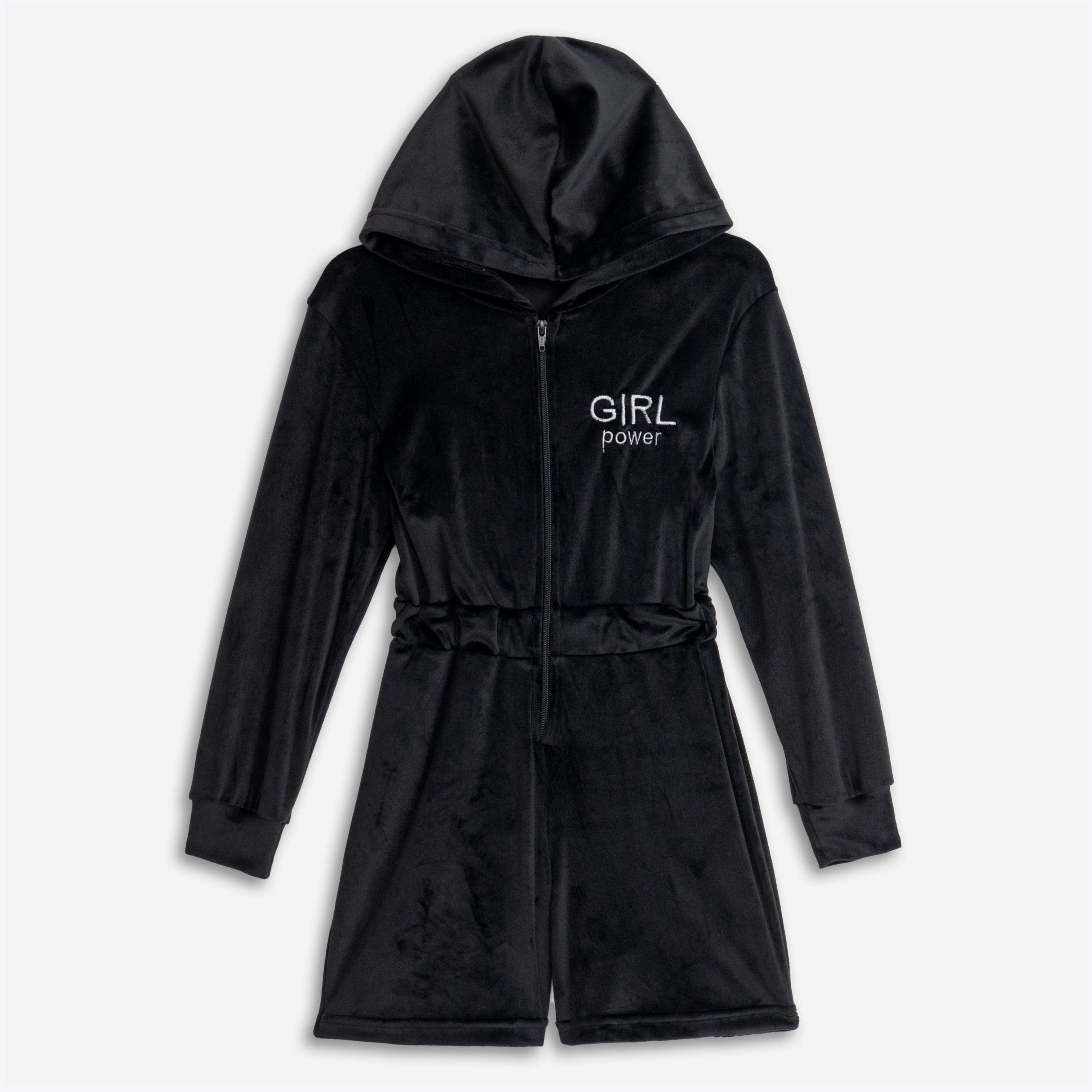 ολοσωμη φορμα βελουτε  κοριτσι μαυρο