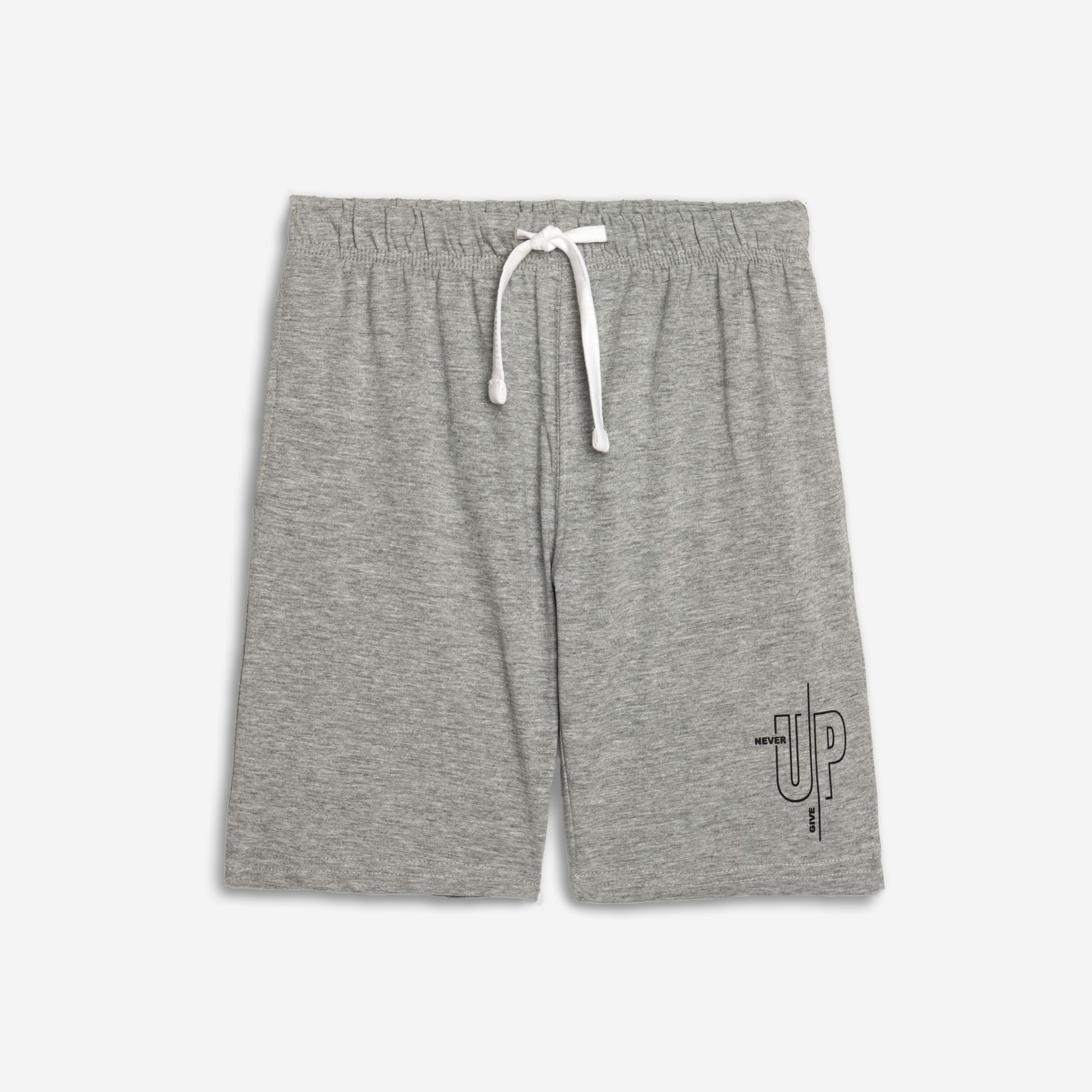 -βερμουδα καλτσα αγορι οε γκρι μελανζε