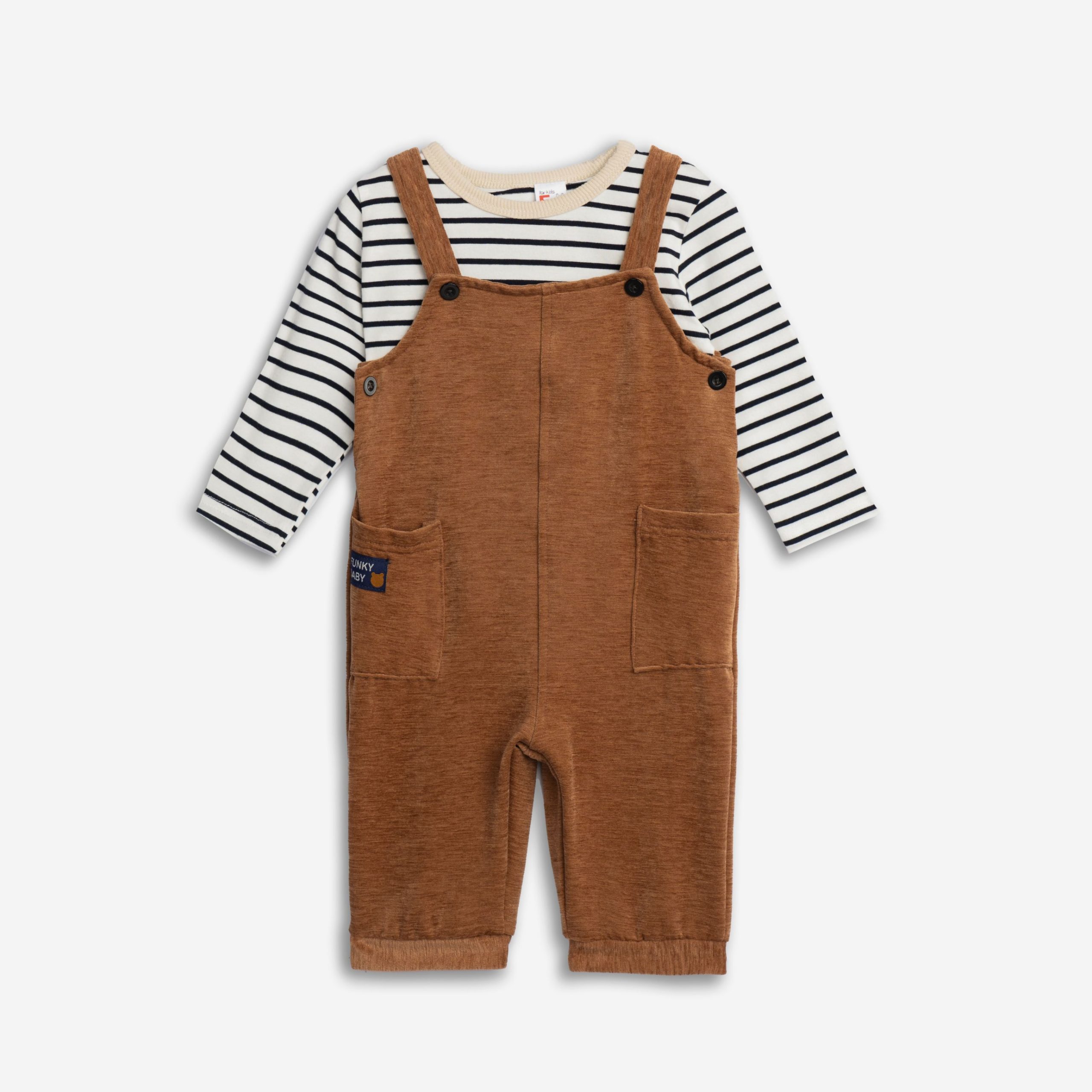 Σετ 2τμχ μπλούζα+σαλοπέτα βρεφανάπτυξη αγόρι