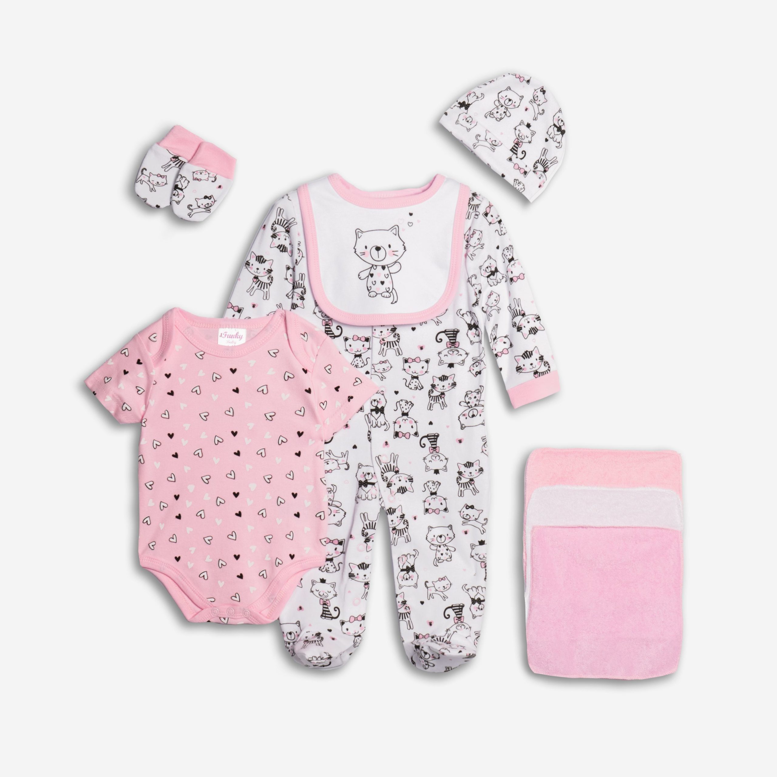 Σετ 8τμχ βρεφανάπτυξη κορίτσι