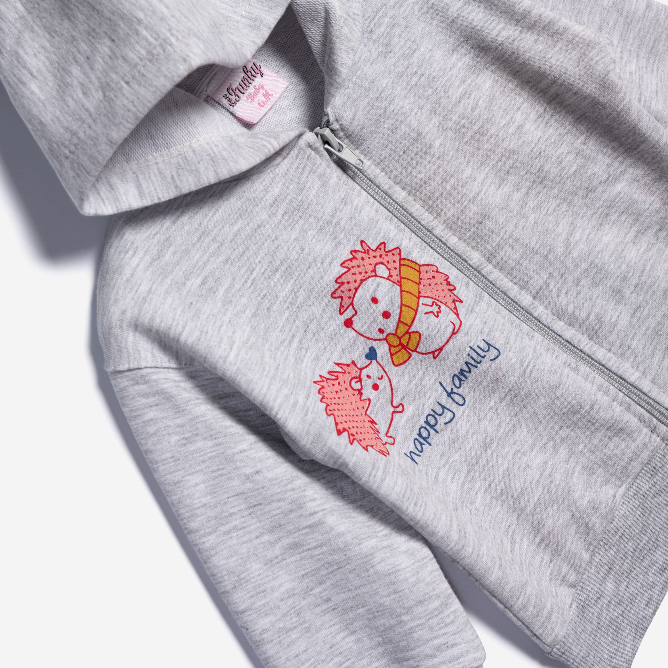 Σετ 3τμχ ζακέτα+μπλούζα+παντελόνι βρεφάναπτυξη κορίτσι - Image 2