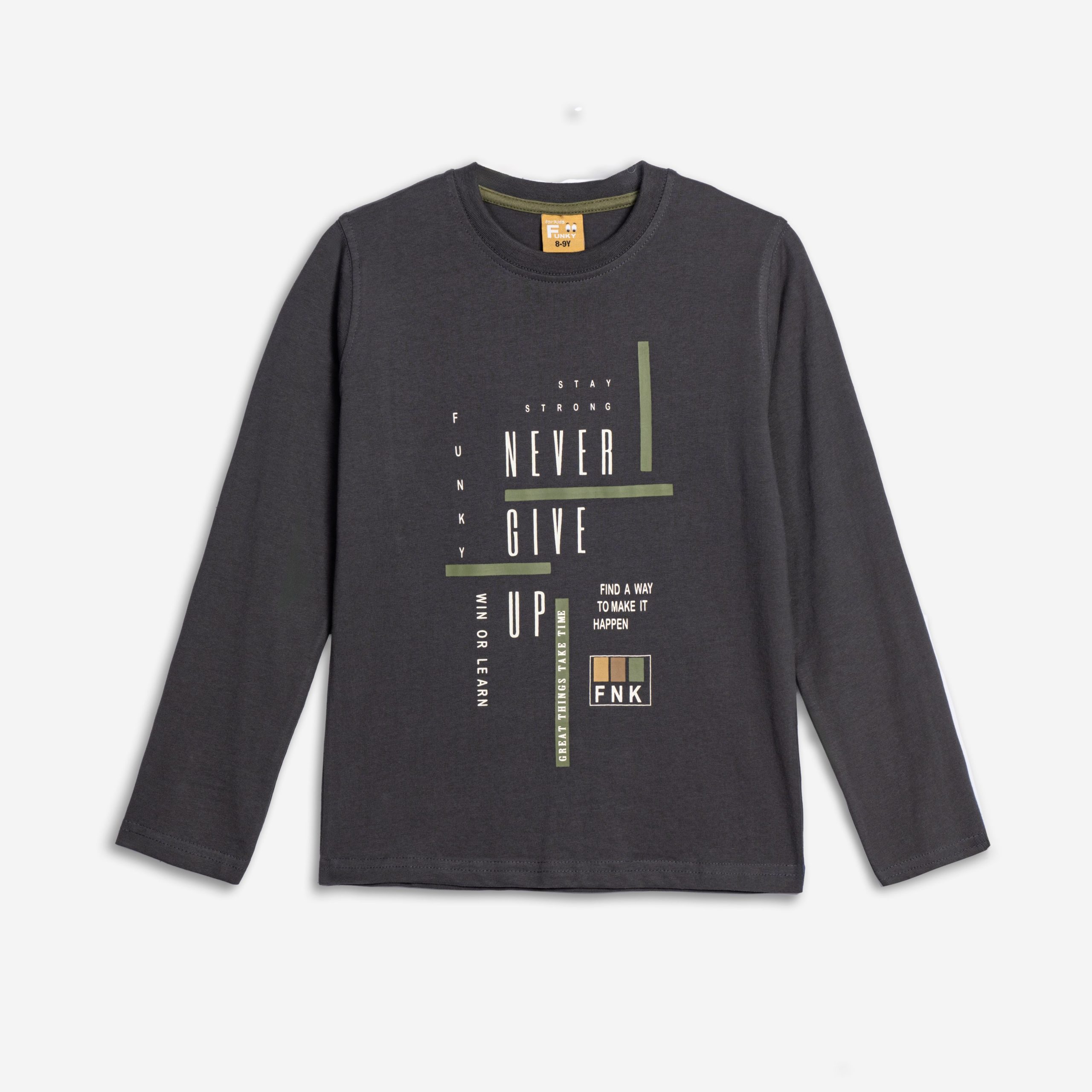 Μπλούζα αγόρι ανθρακί