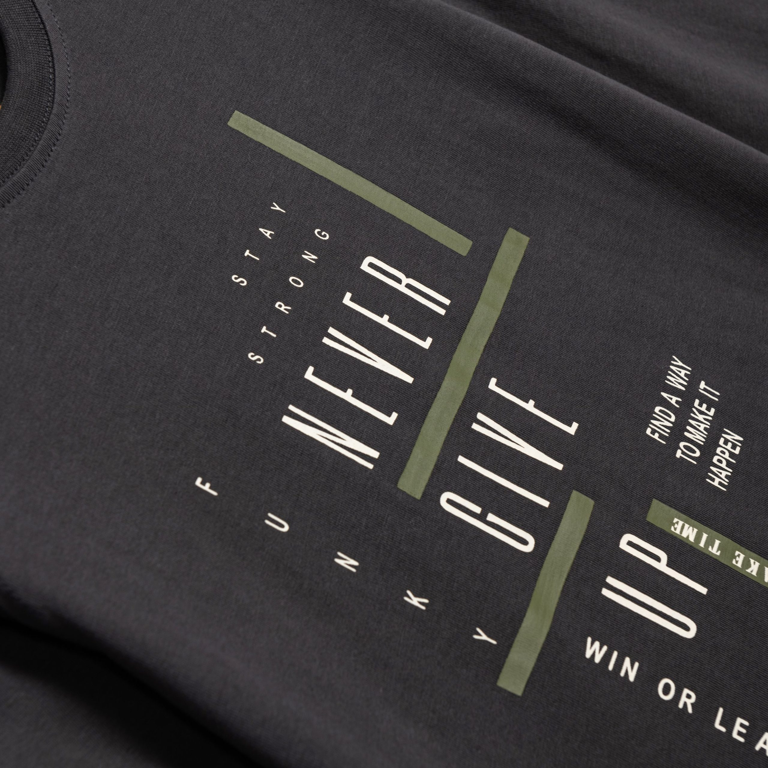 Μπλούζα αγόρι ανθρακί - Image 2