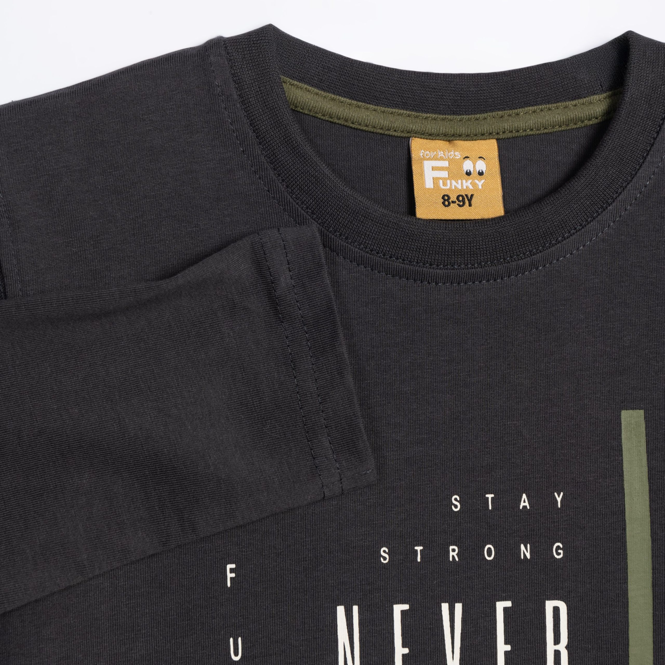 Μπλούζα αγόρι ανθρακί - Image 3