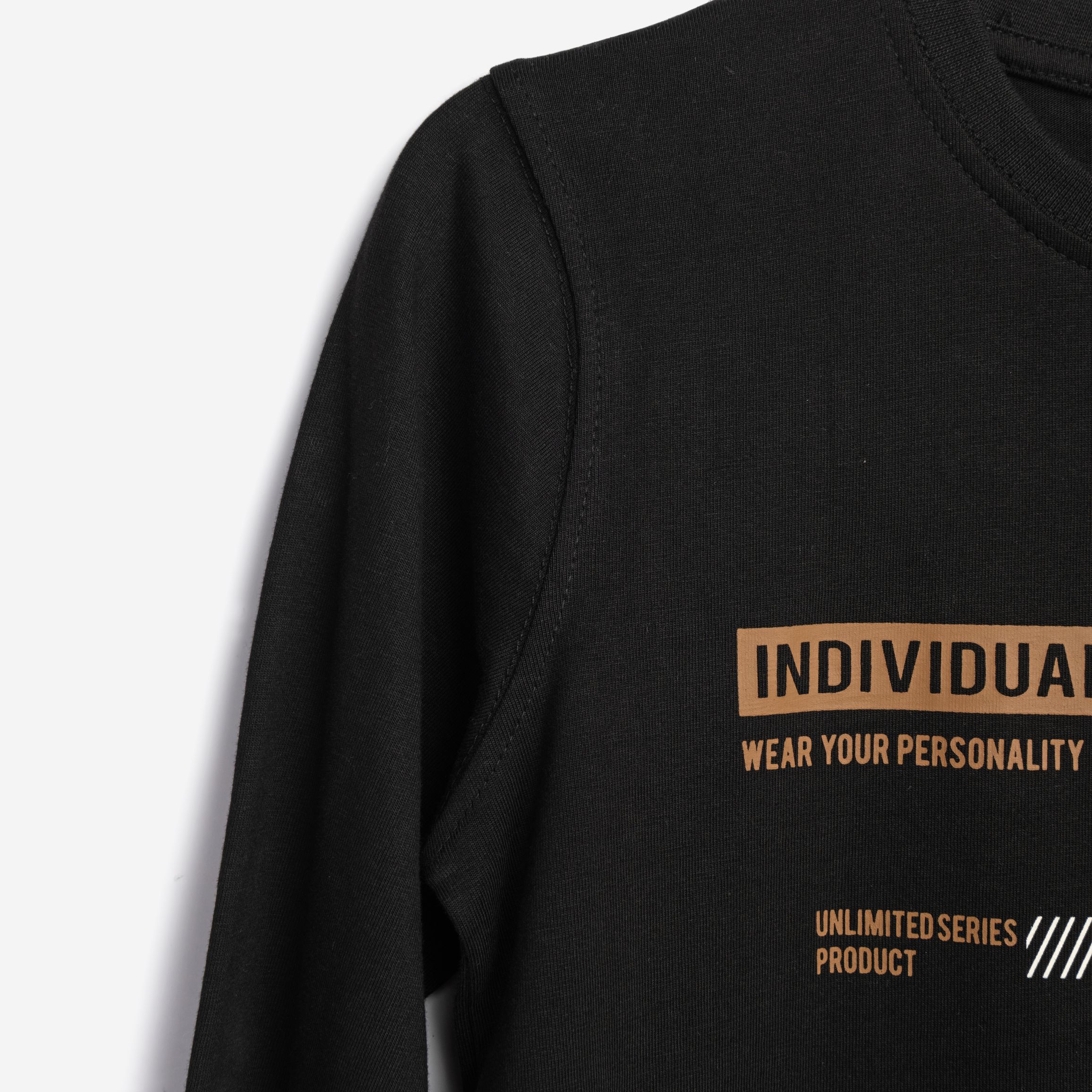 Μπλούζα αγόρι μαύρο - Image 2