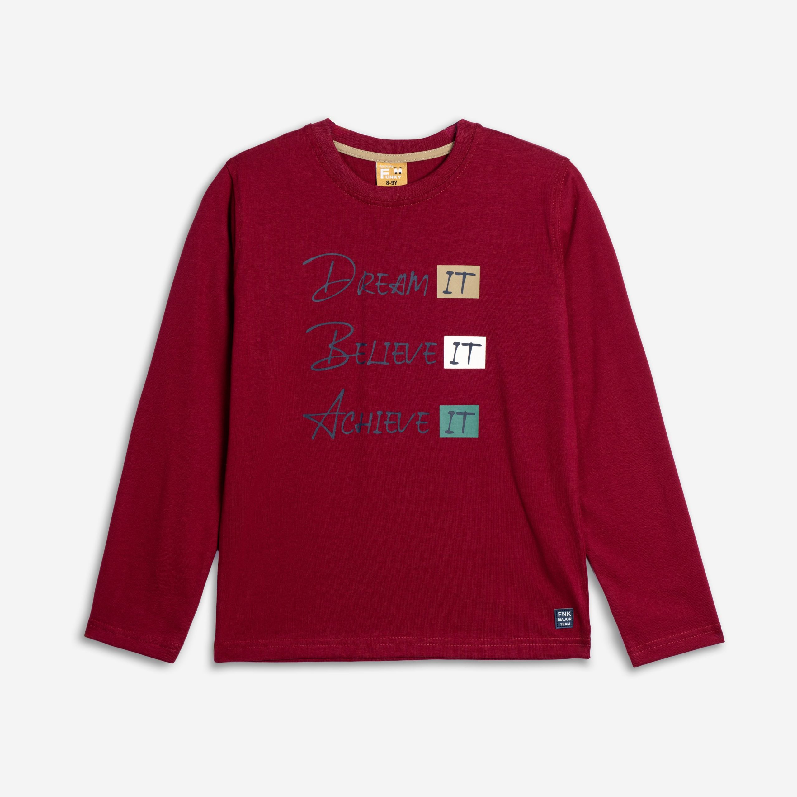 Μπλούζα αγόρι μπορντώ