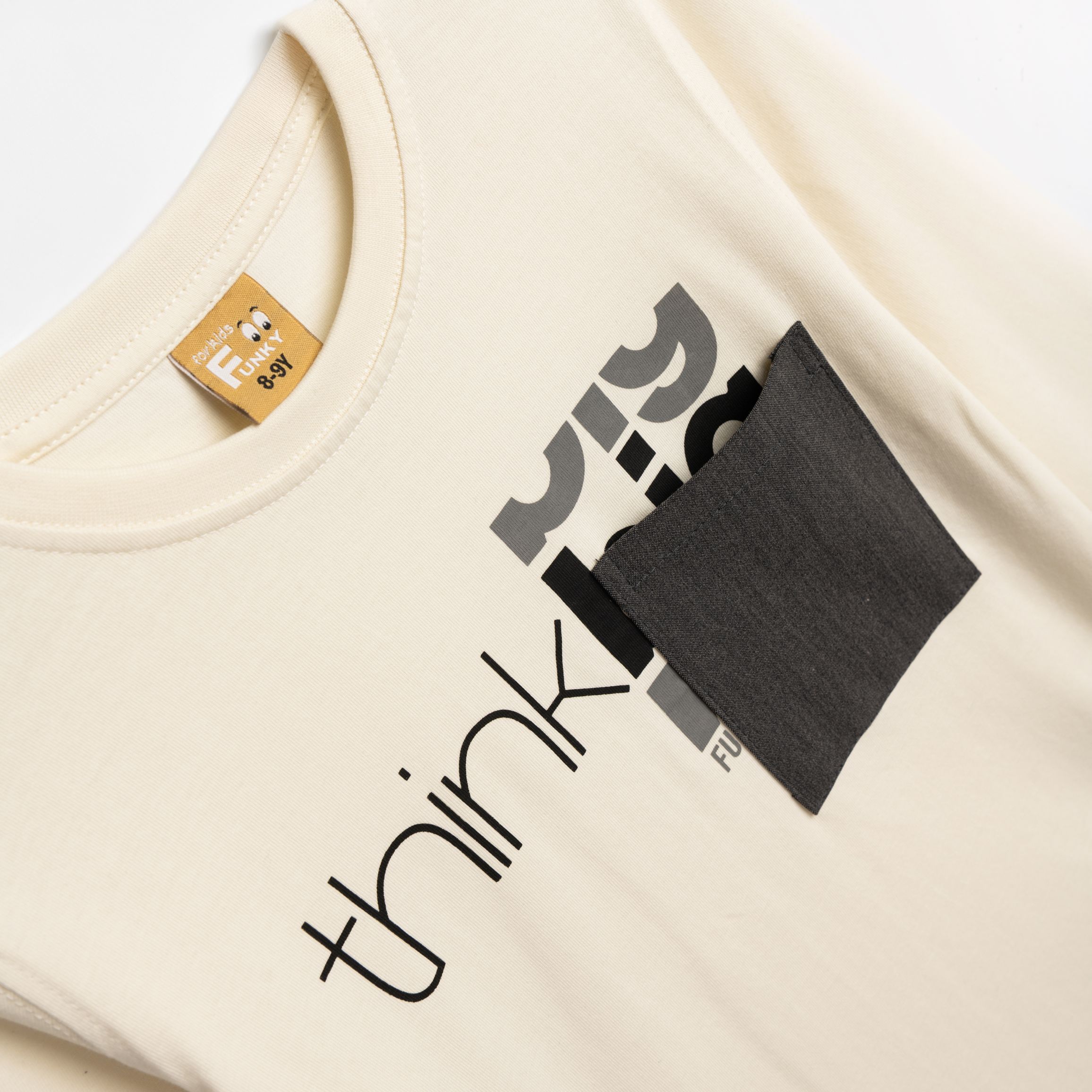 Μπλούζα αγόρι εκρού - Image 2