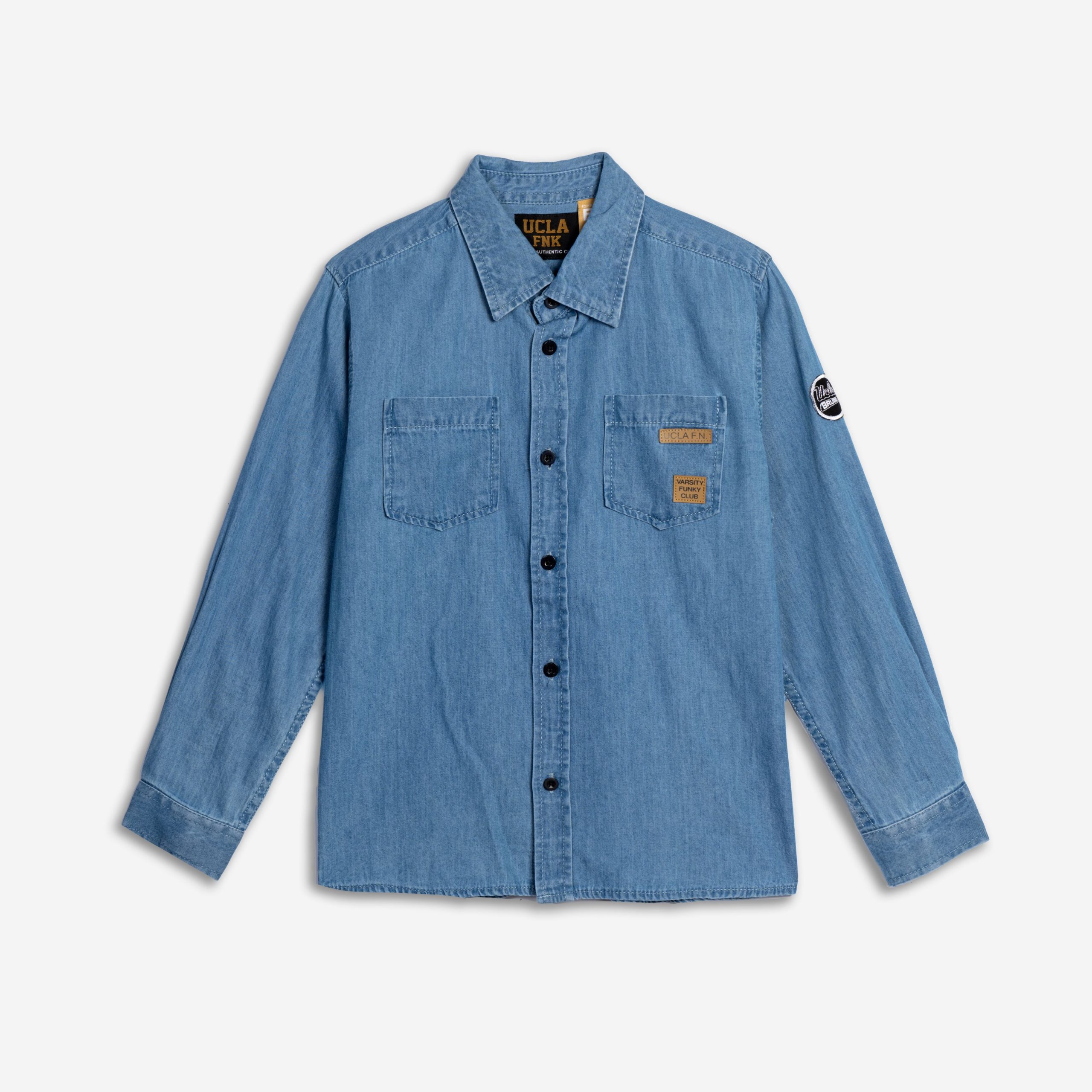 Πουκάμισο αγόρι μπλε