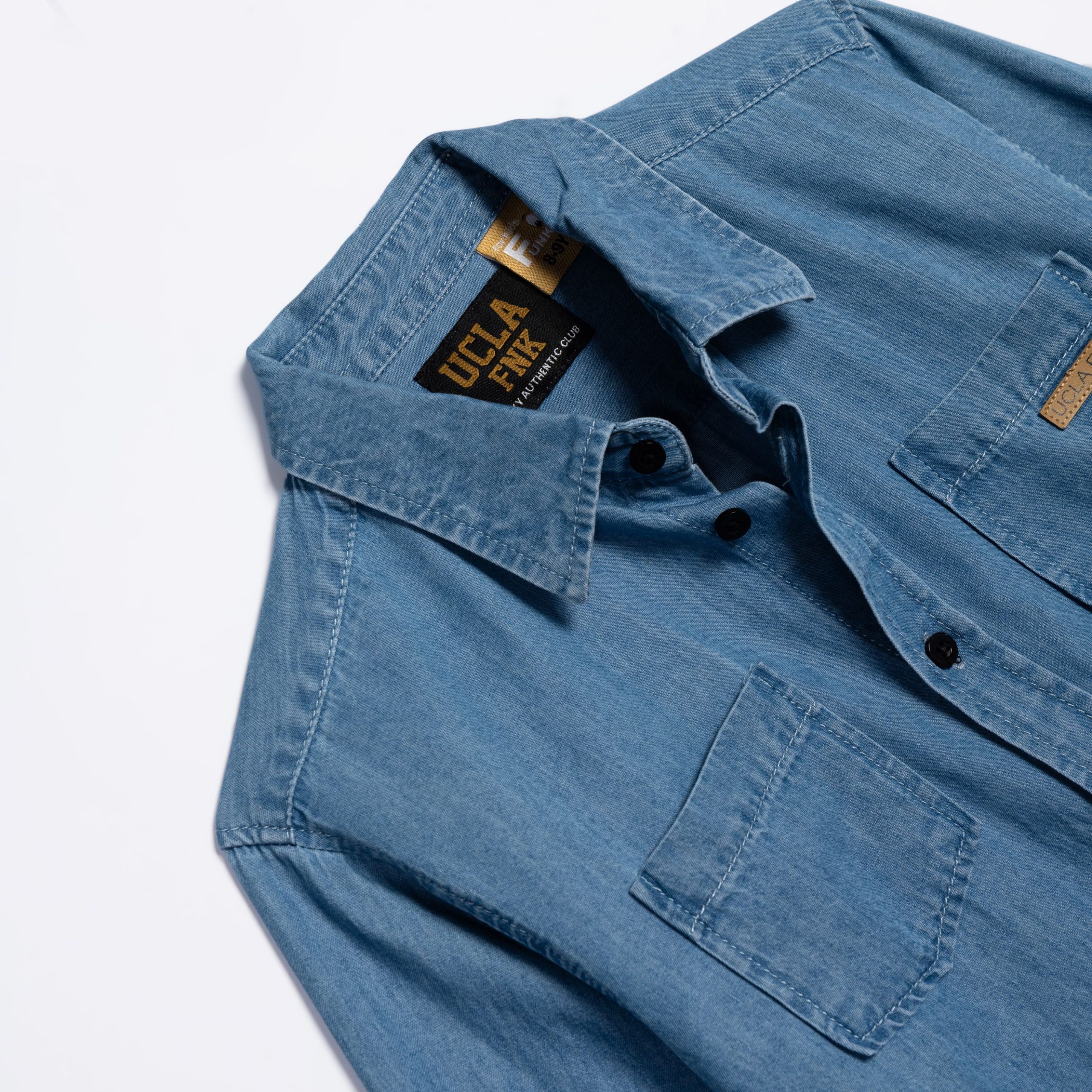 Πουκάμισο αγόρι μπλε - Image 2