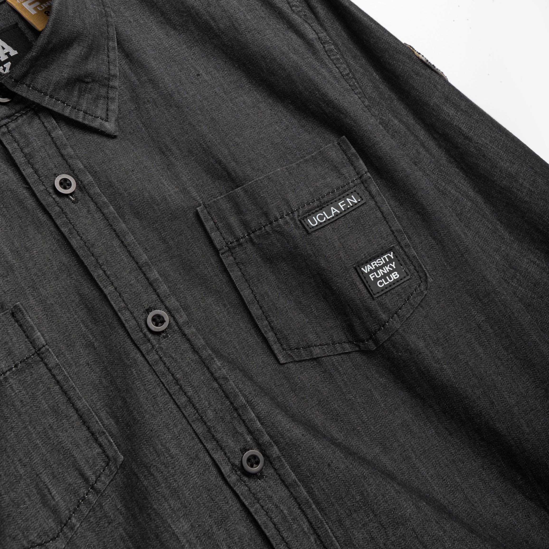 Πουκάμισο αγόρι μαύρο - Image 2