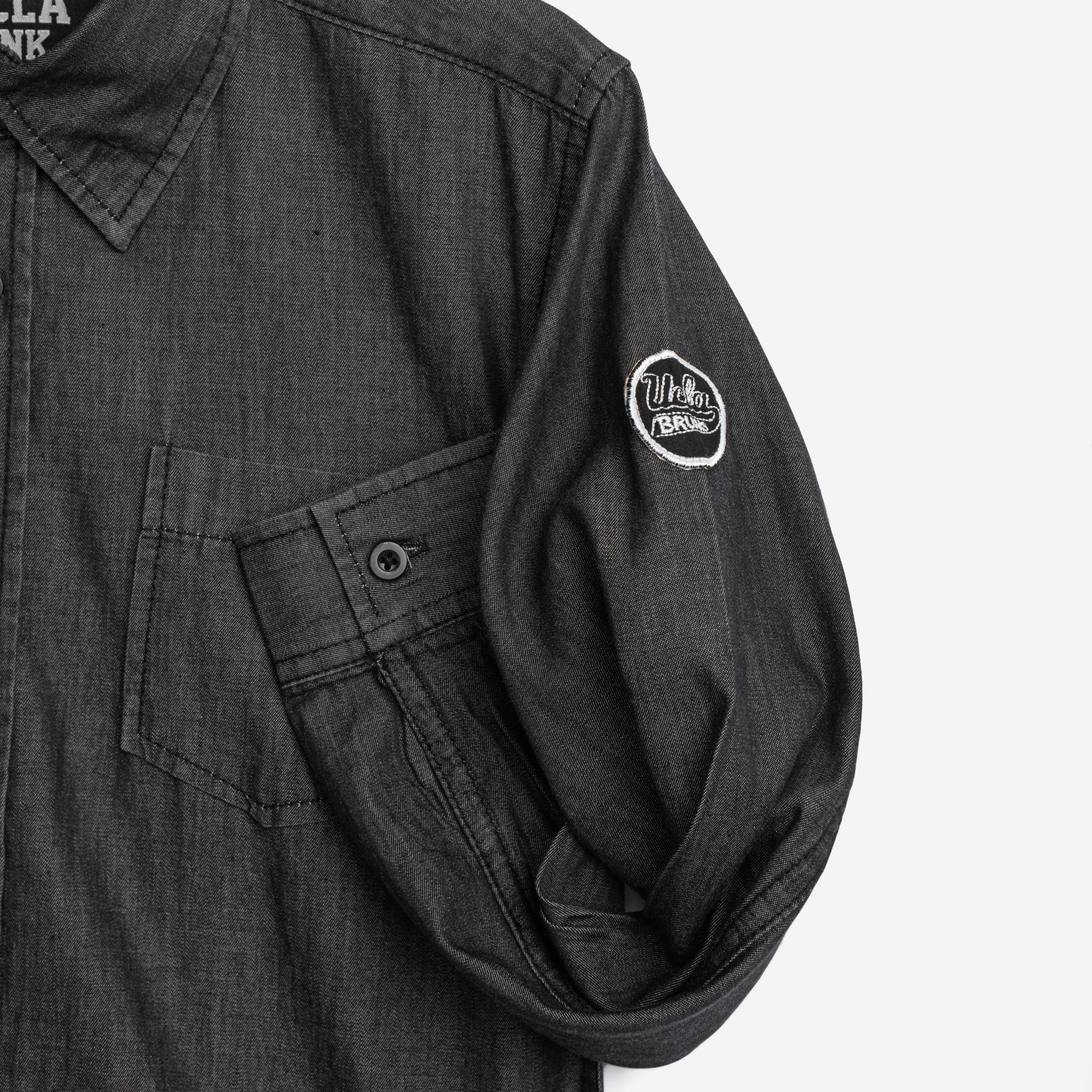 Πουκάμισο αγόρι μαύρο - Image 3