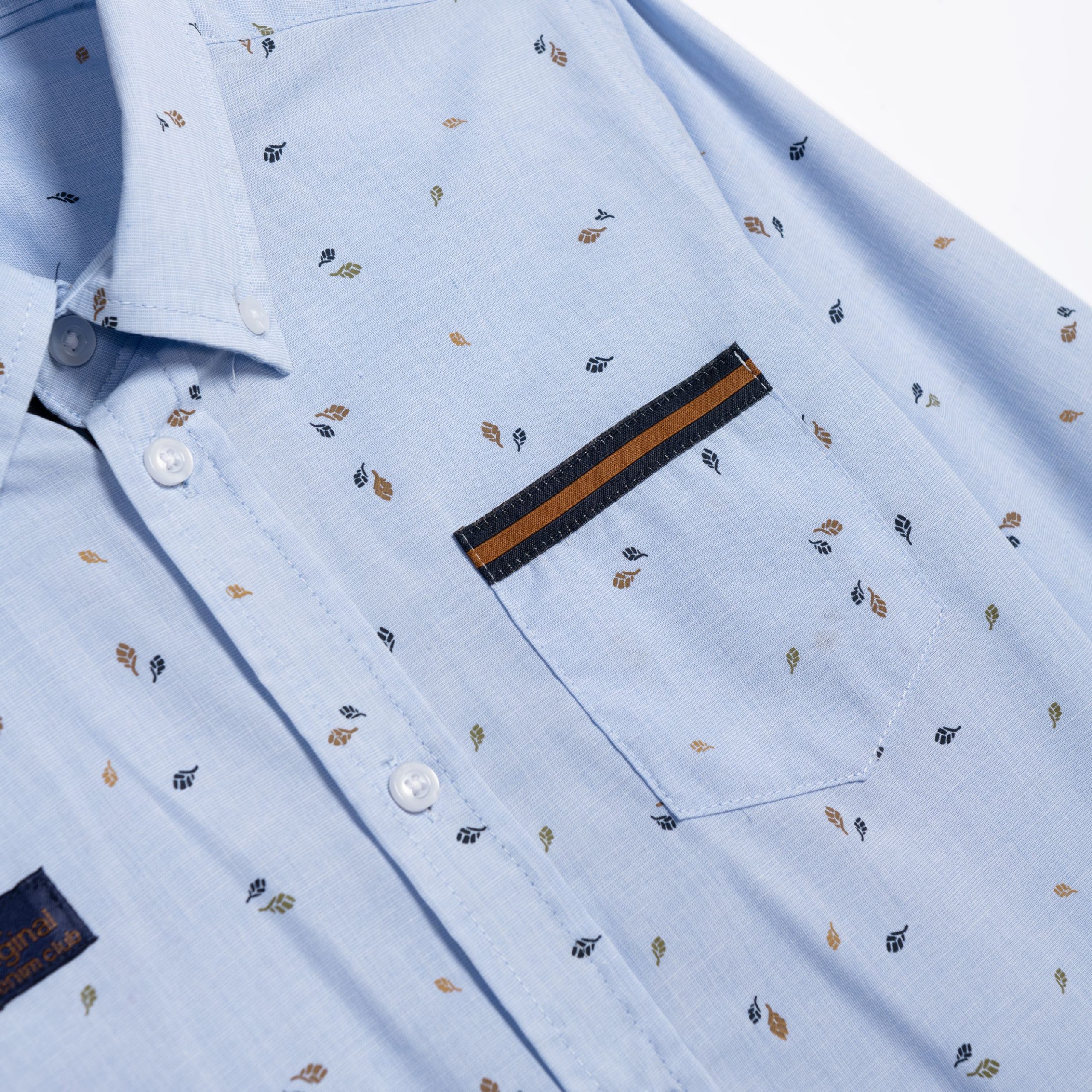 Πουκάμισο αγόρι σιελ allover - Image 2