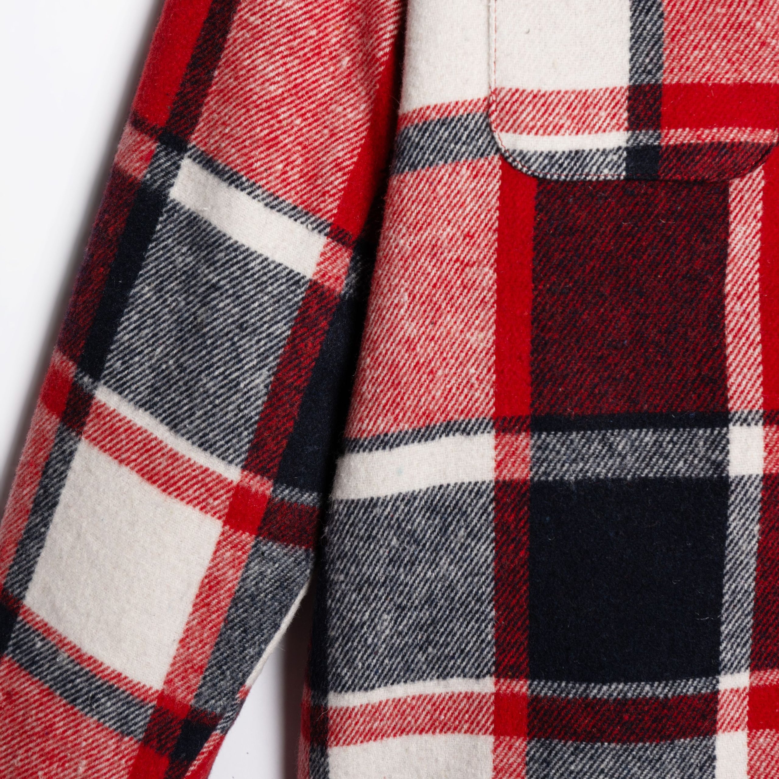 Πουκάμισο αγόρι καρώ εκρού-μπλε-κόκκινο - Image 3