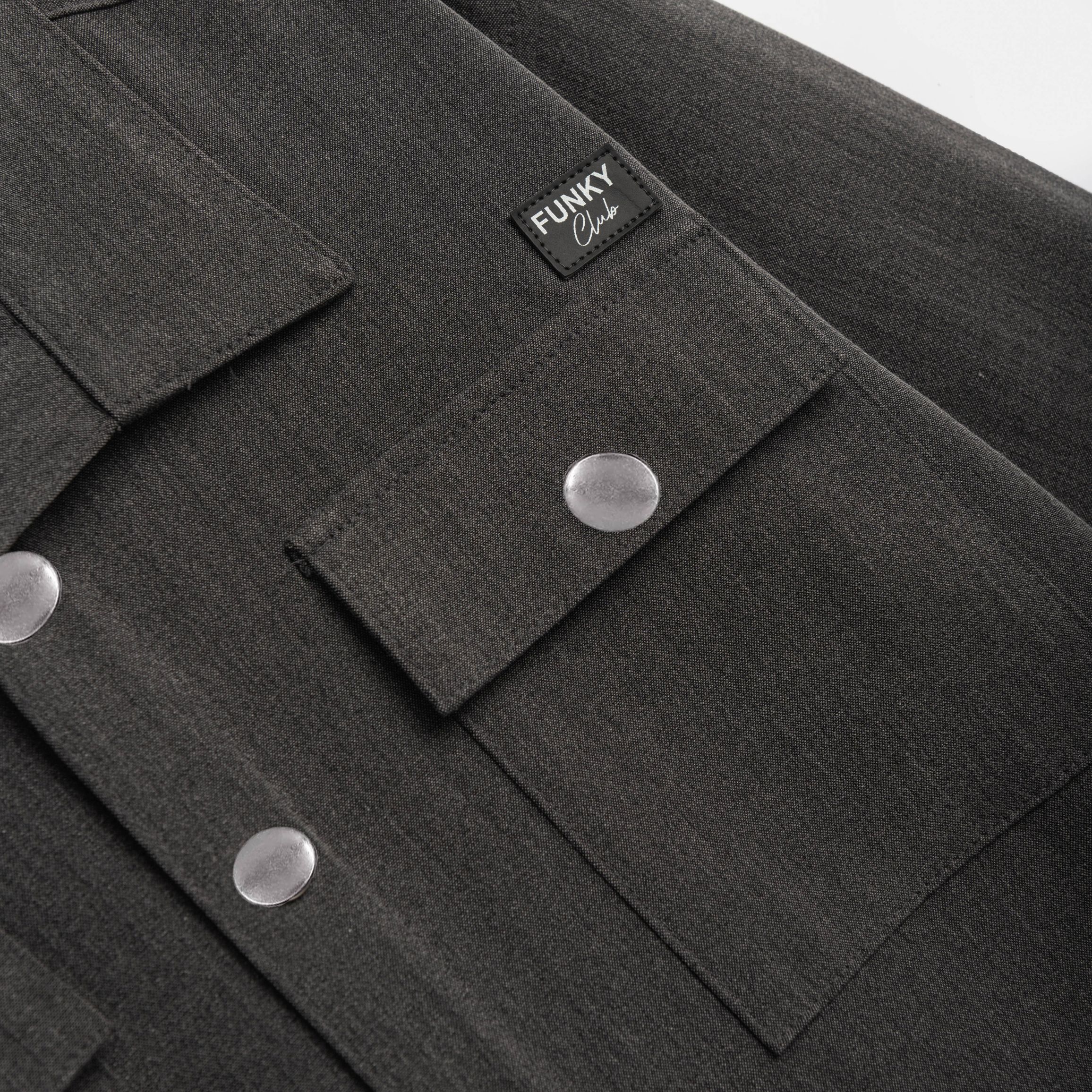 Πουκάμισο αγόρι γκρι - Image 2