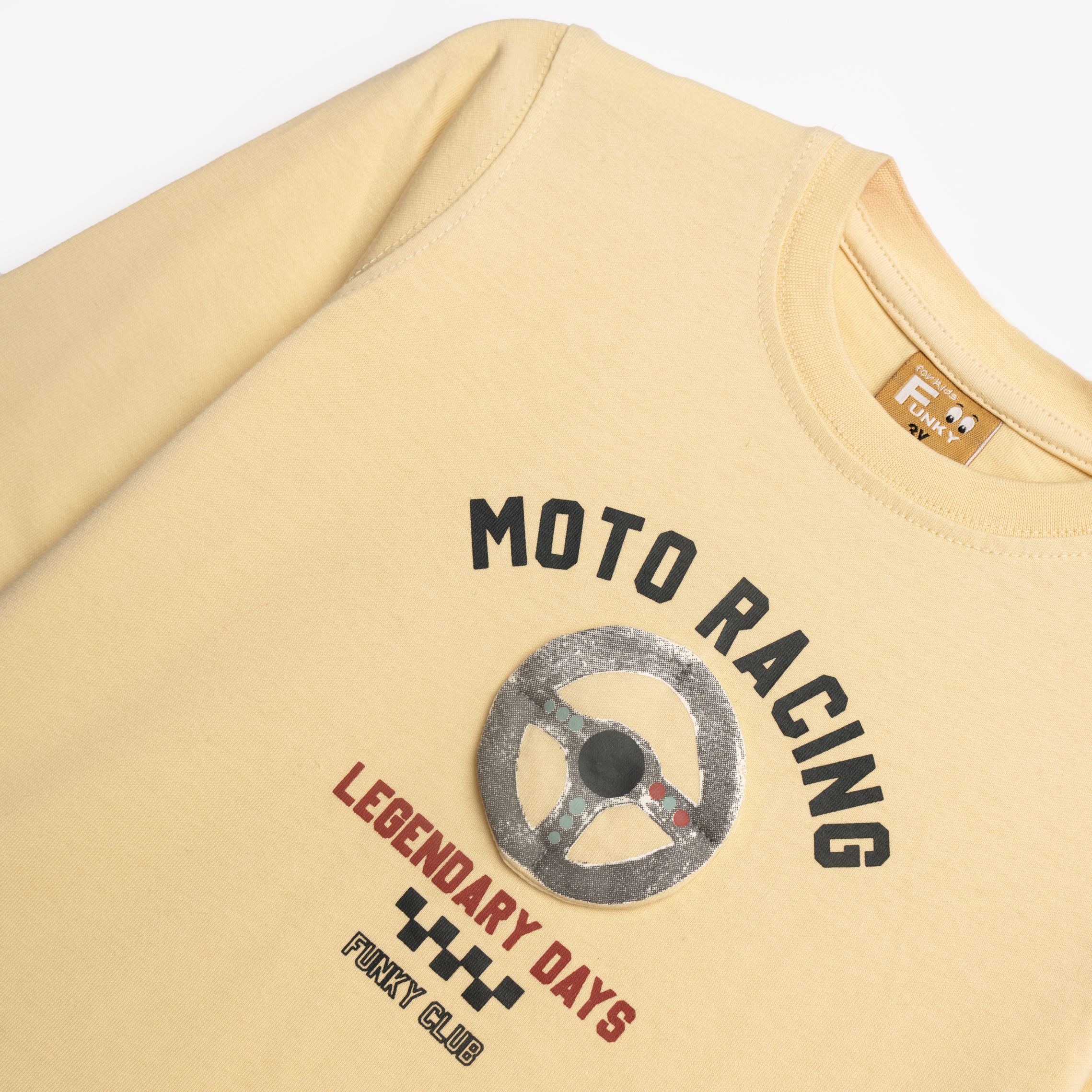 Μπλούζα αγόρι βανίλια - Image 3