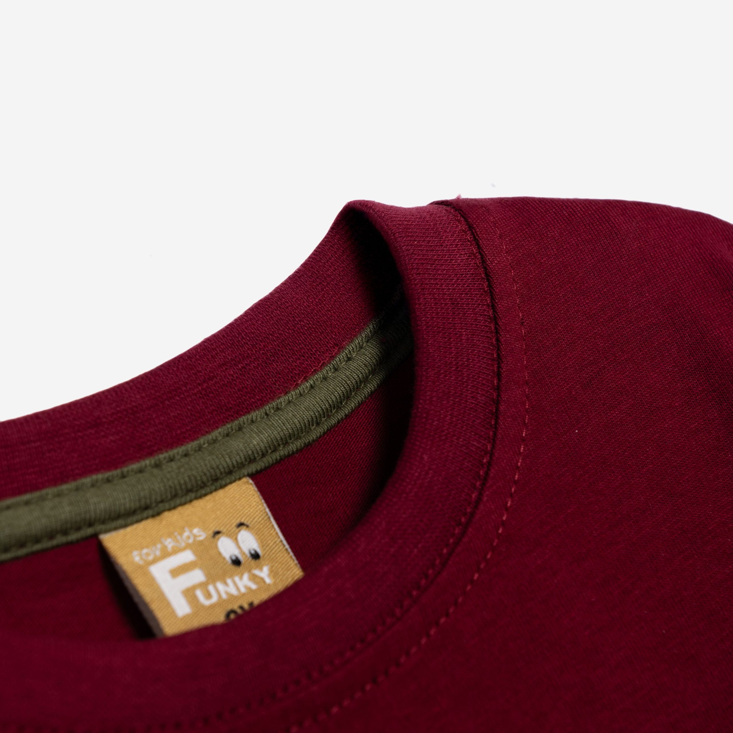 Μπλούζα αγόρι μπορντώ - Image 2