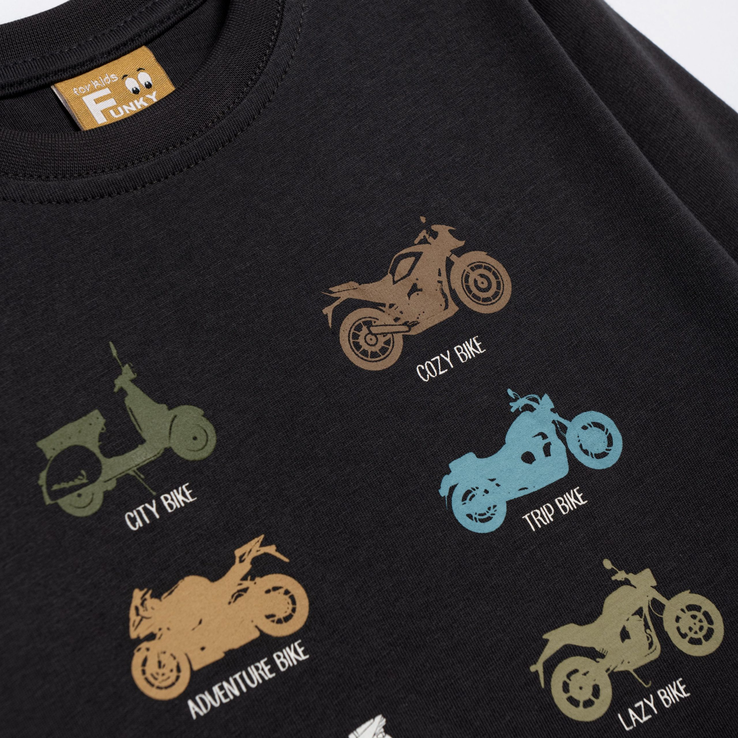 Μπλούζα αγόρι ανθρακί - Image 2