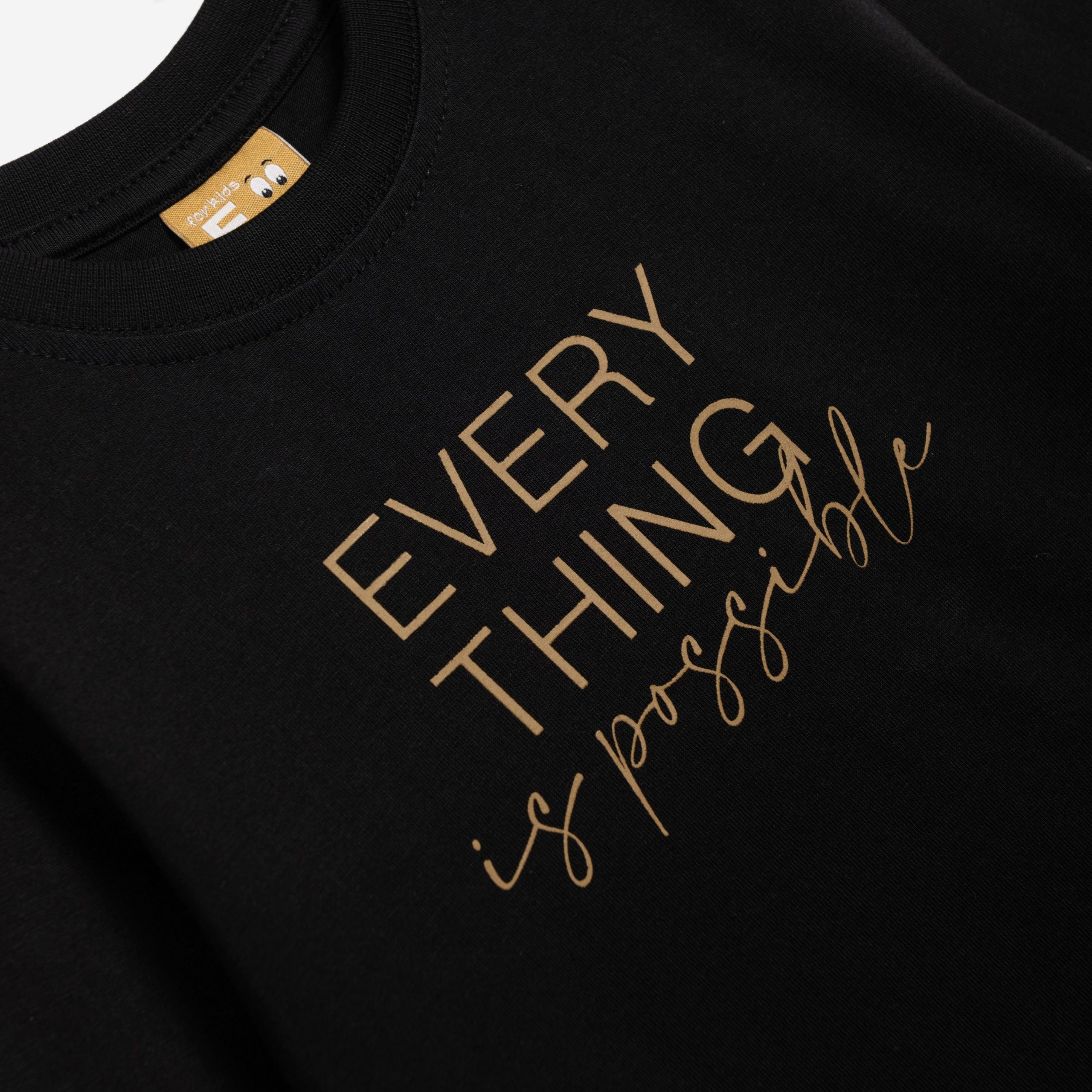 Μπλούζα αγόρι μαύρο - Image 2