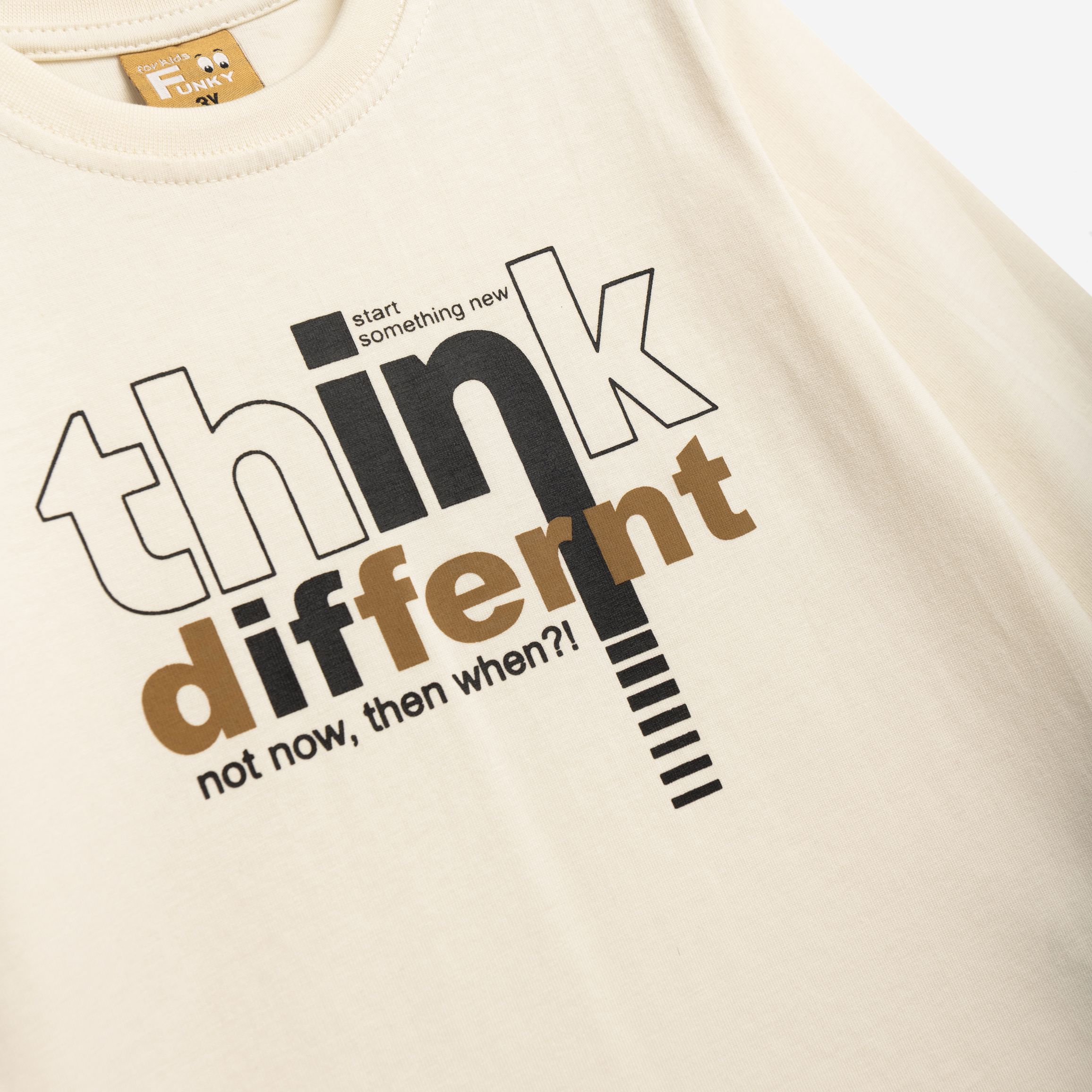 Μπλούζα αγόρι εκρού - Image 2