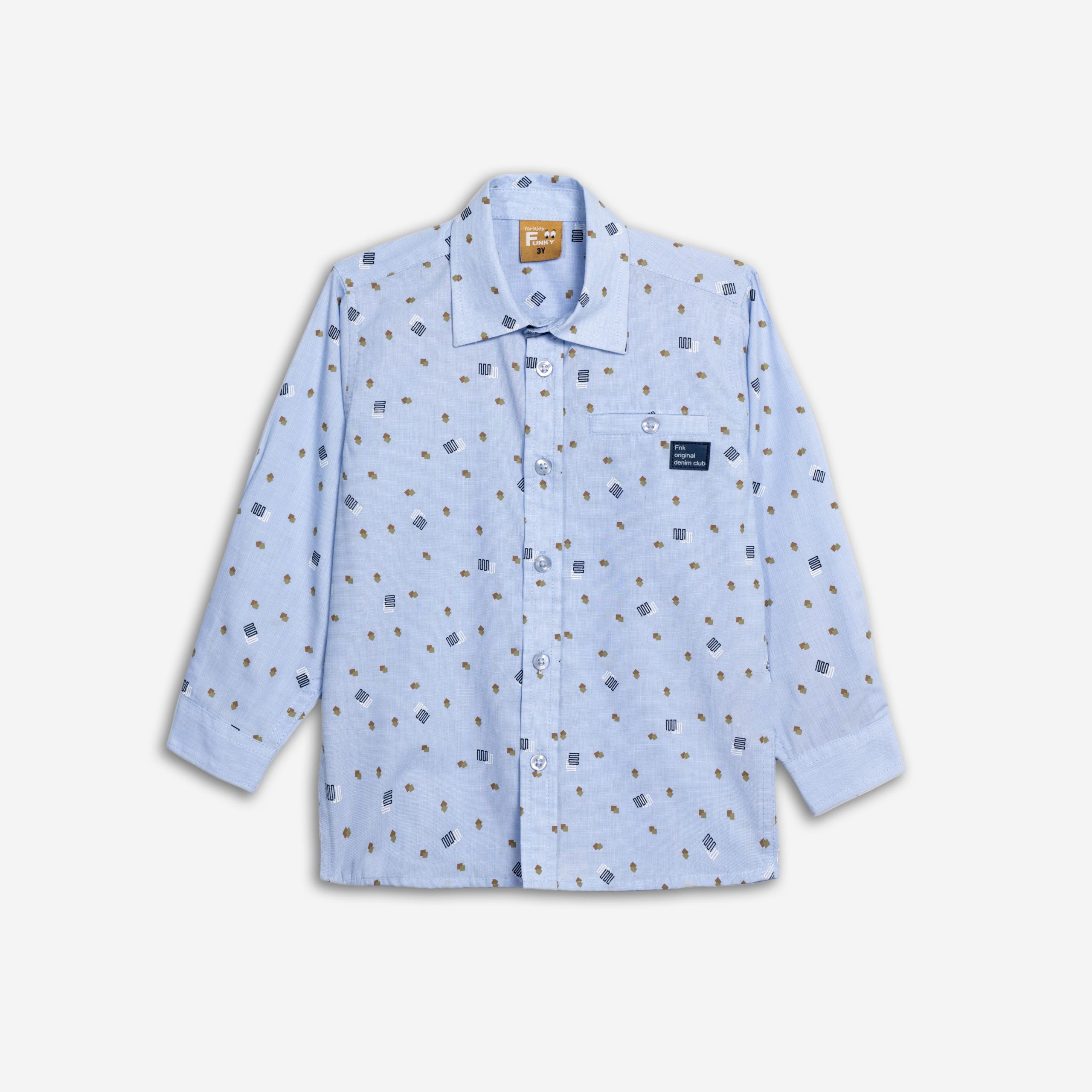 Πουκάμισο αγόρι ανοιχτό μπλε