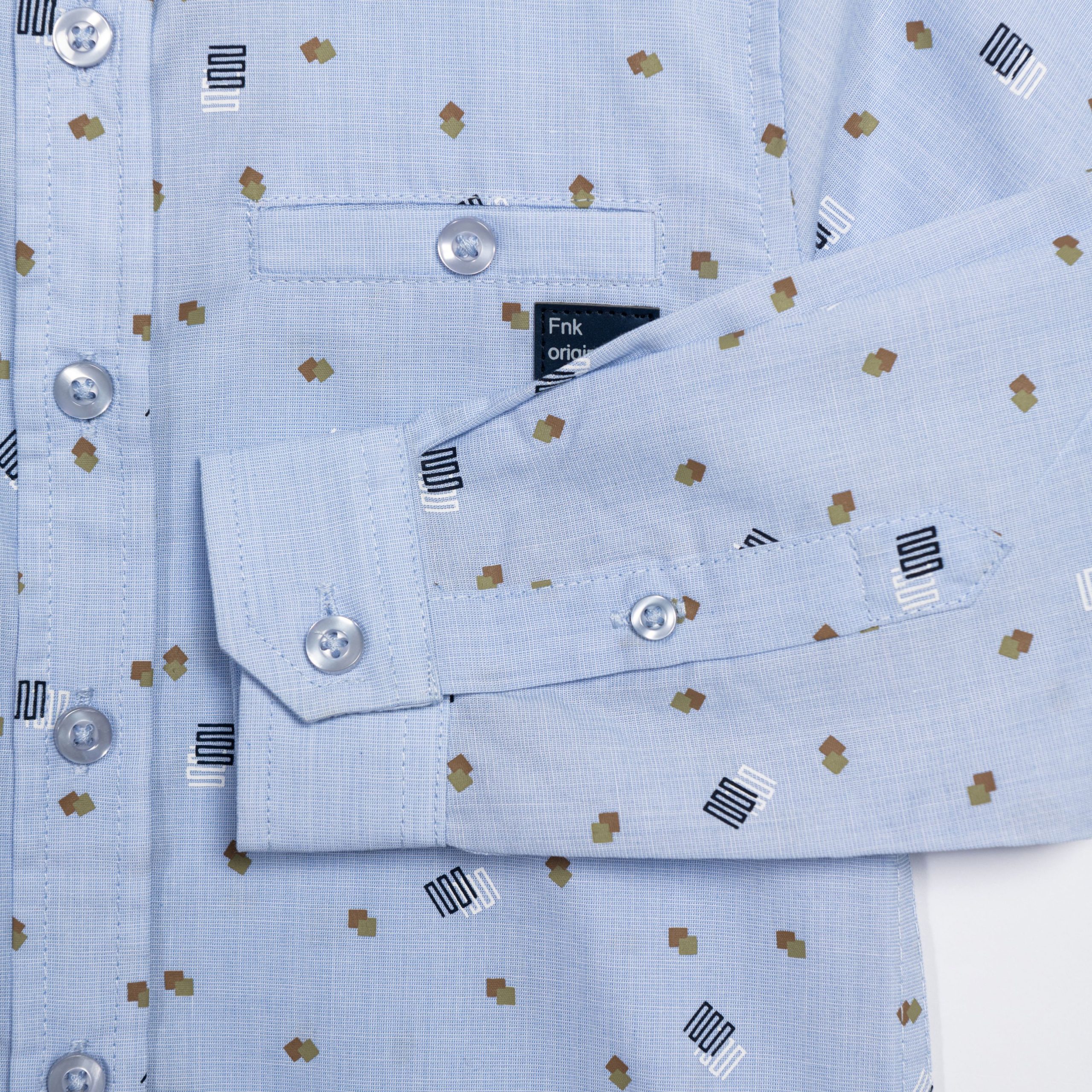 Πουκάμισο αγόρι ανοιχτό μπλε - Image 3