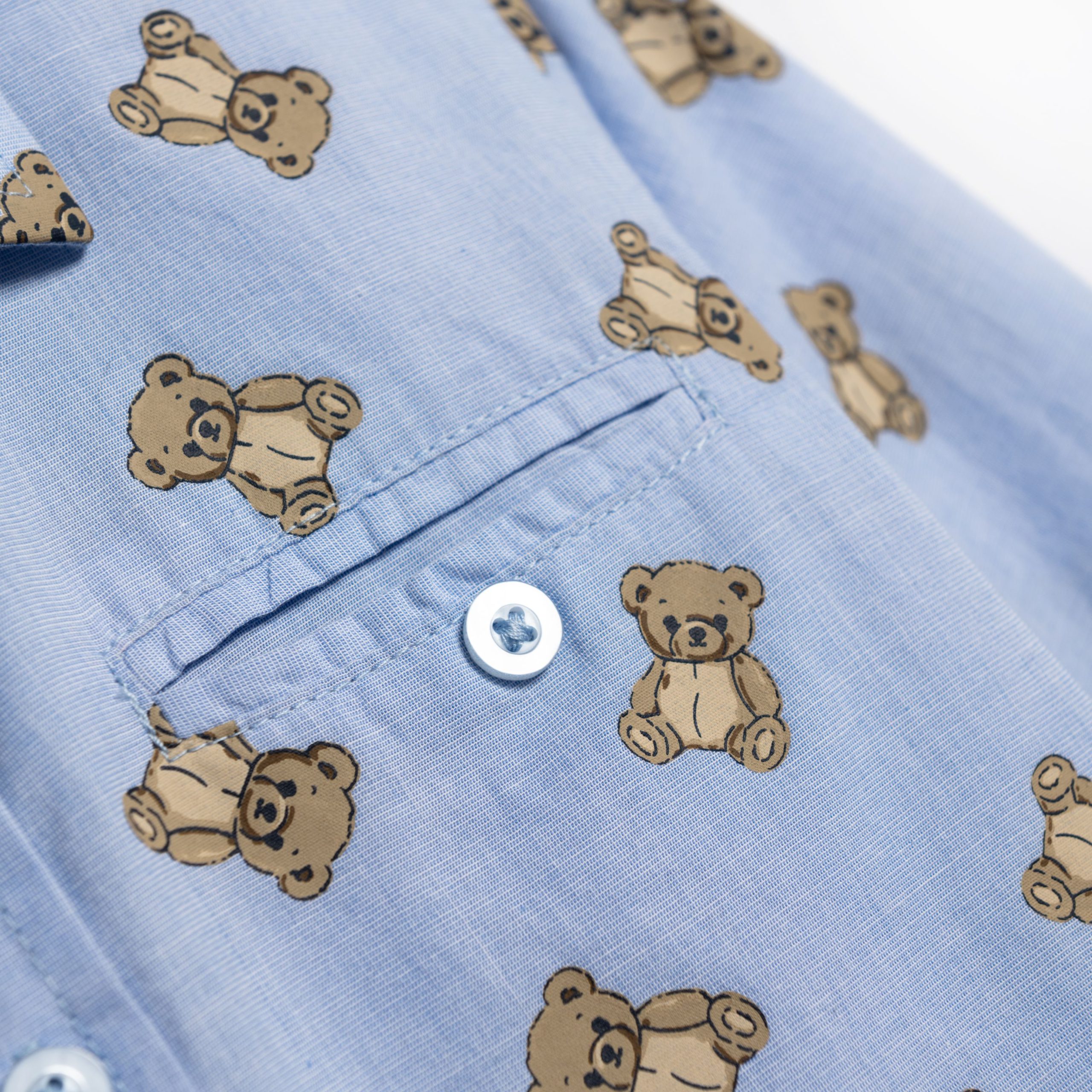 Πουκάμισο αγόρι σιελ allover - Image 2