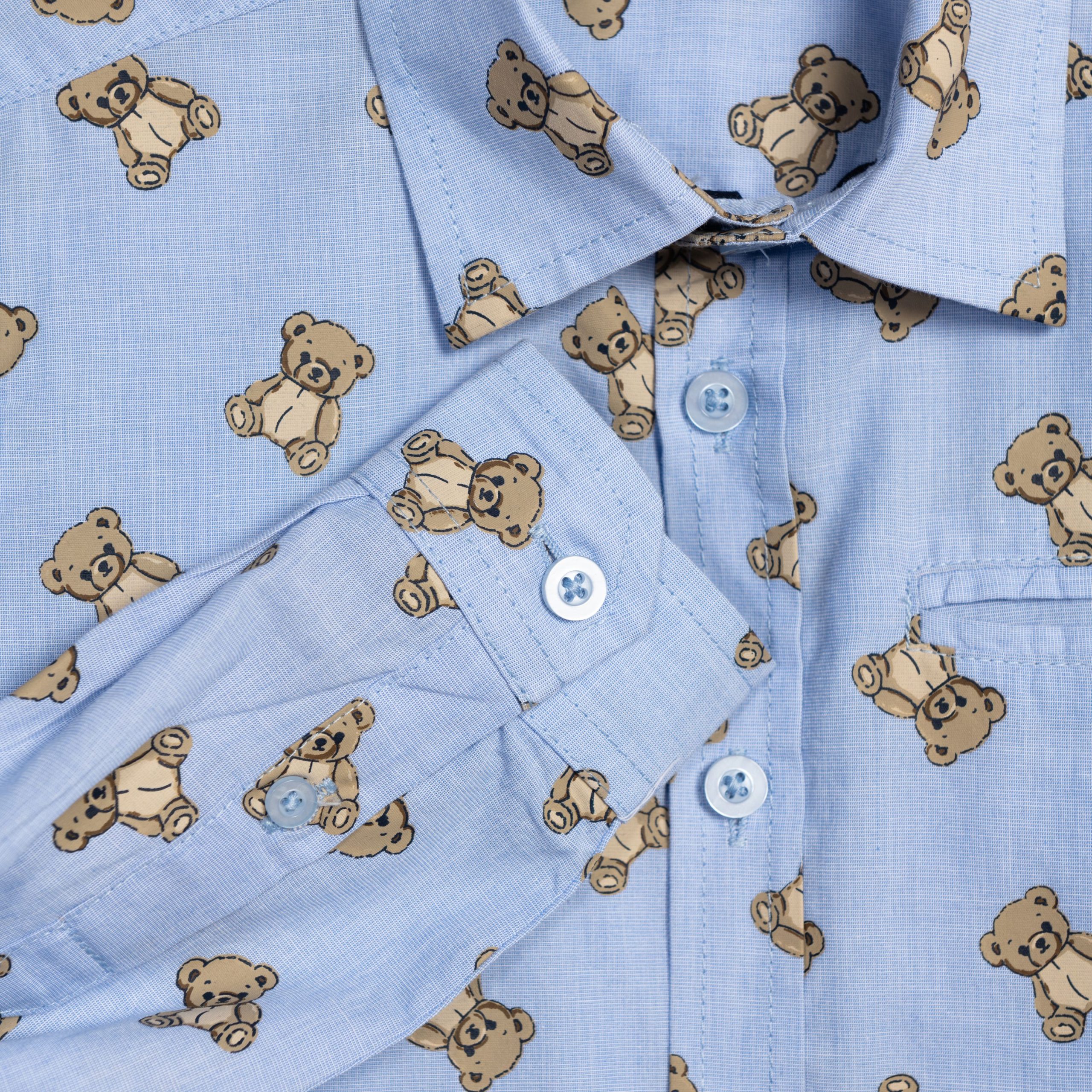 Πουκάμισο αγόρι σιελ allover - Image 3