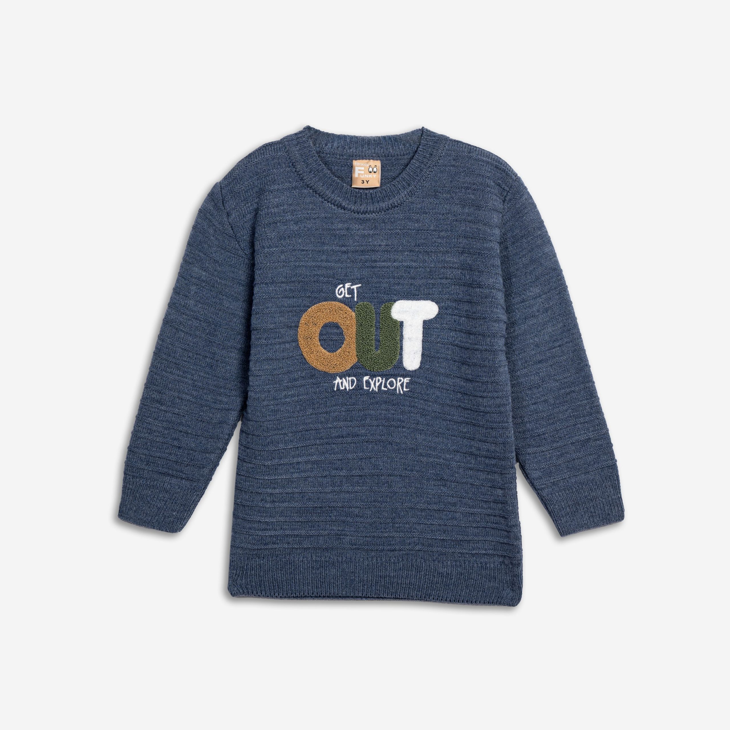 Μπλούζα πλεκτή αγόρι