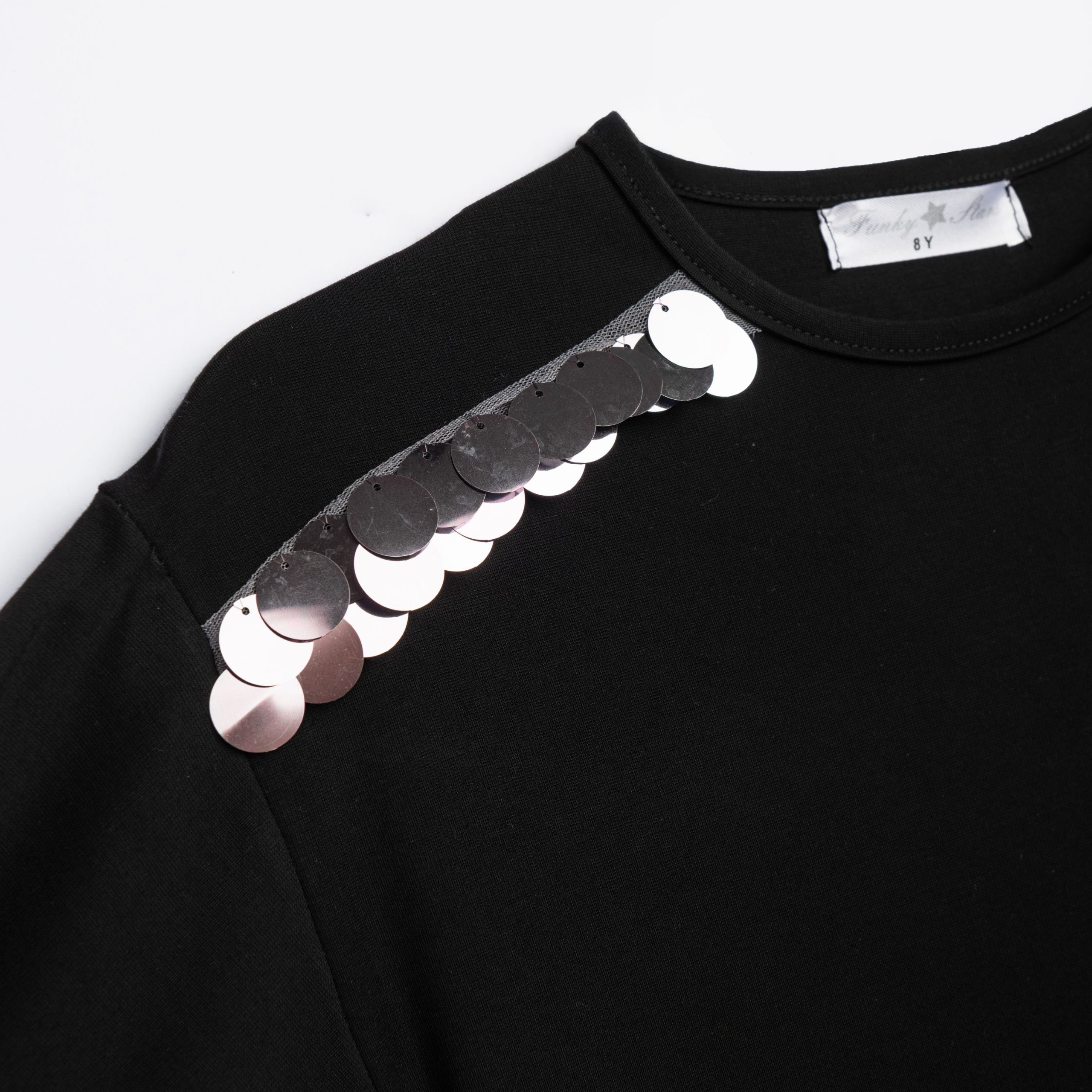 Μπλούζα κορίτσι μαύρο - Image 3