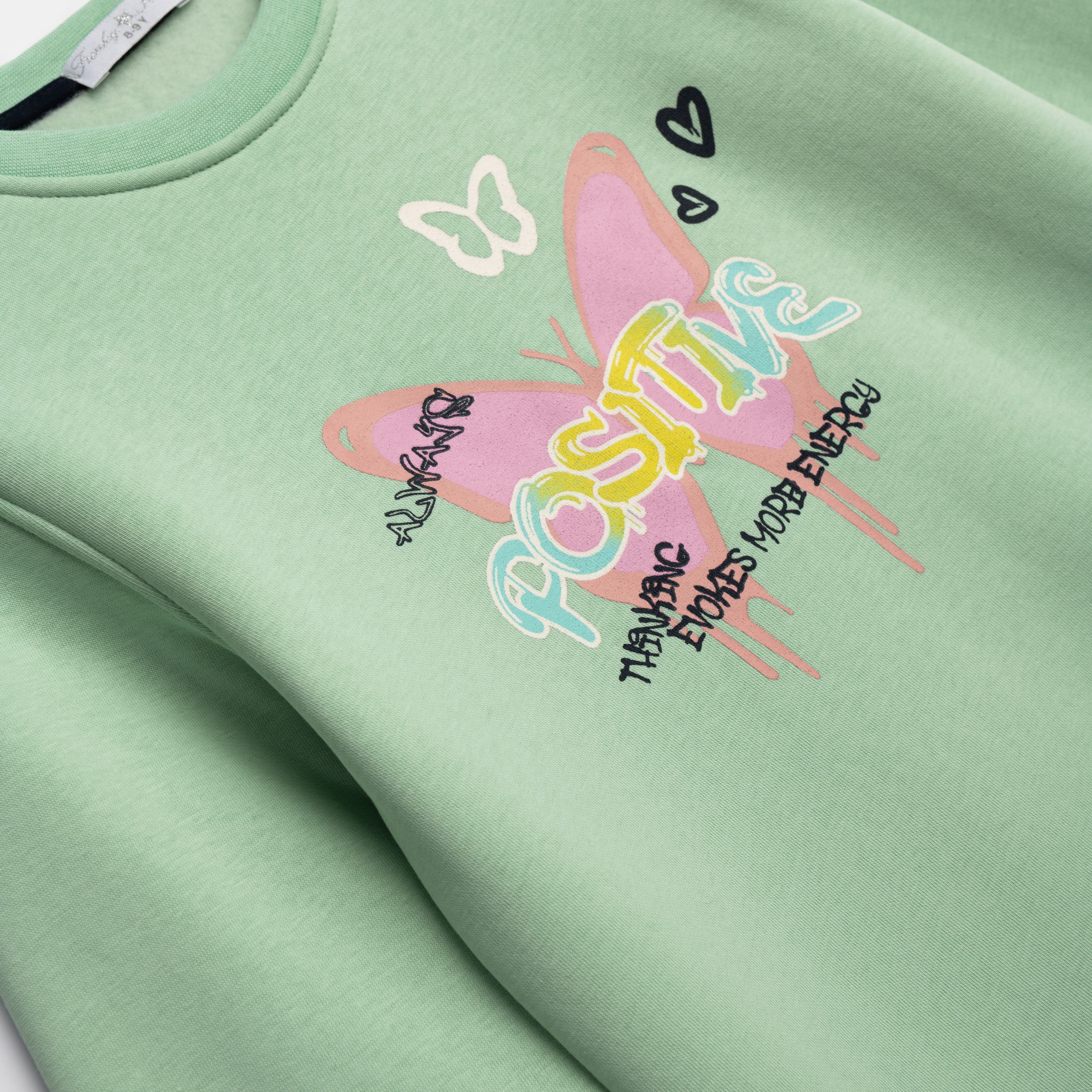 Φόρμα φούτερ κορίτσι - Image 2