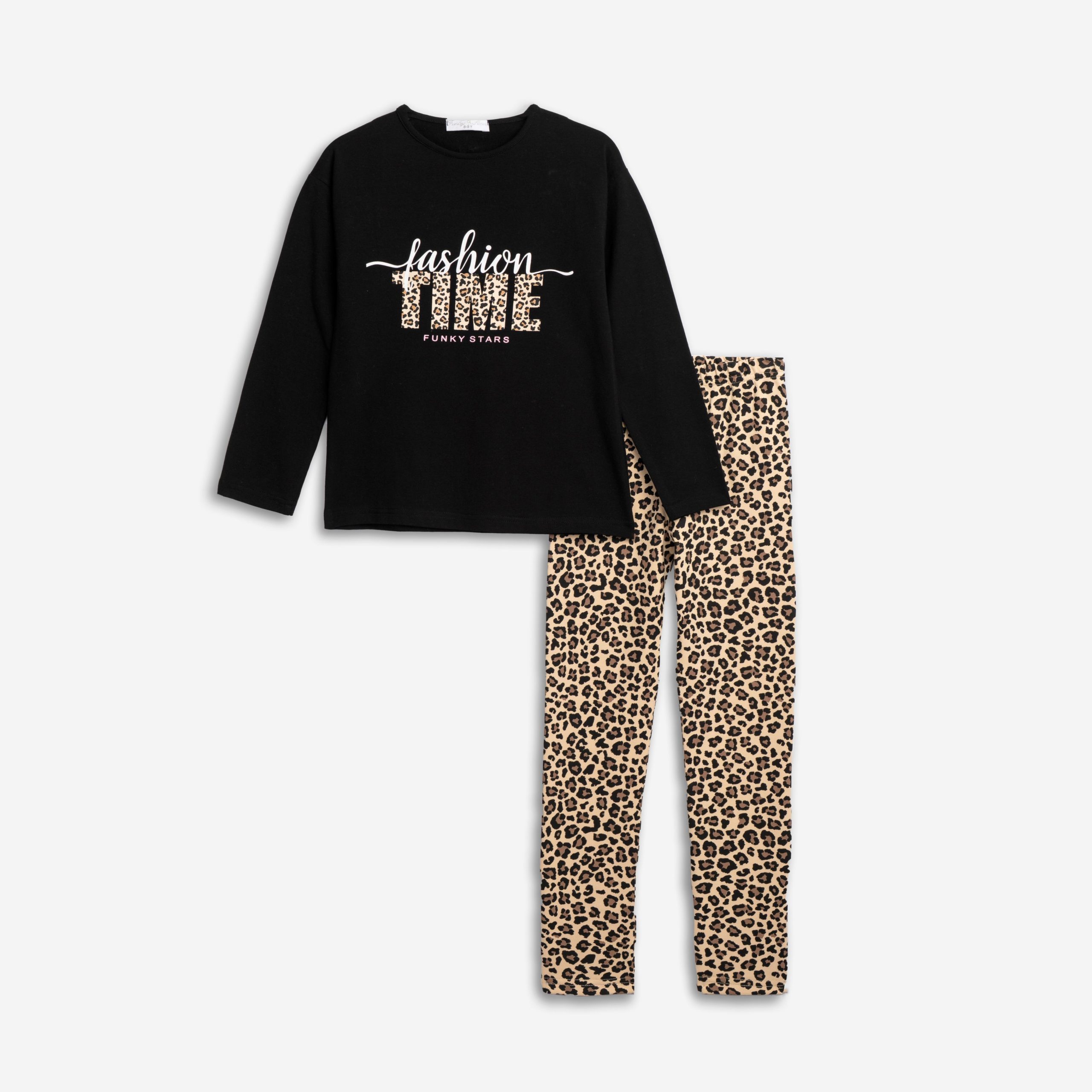 Σετ μπλουζοφόρεμα+κολάν κορίτσι