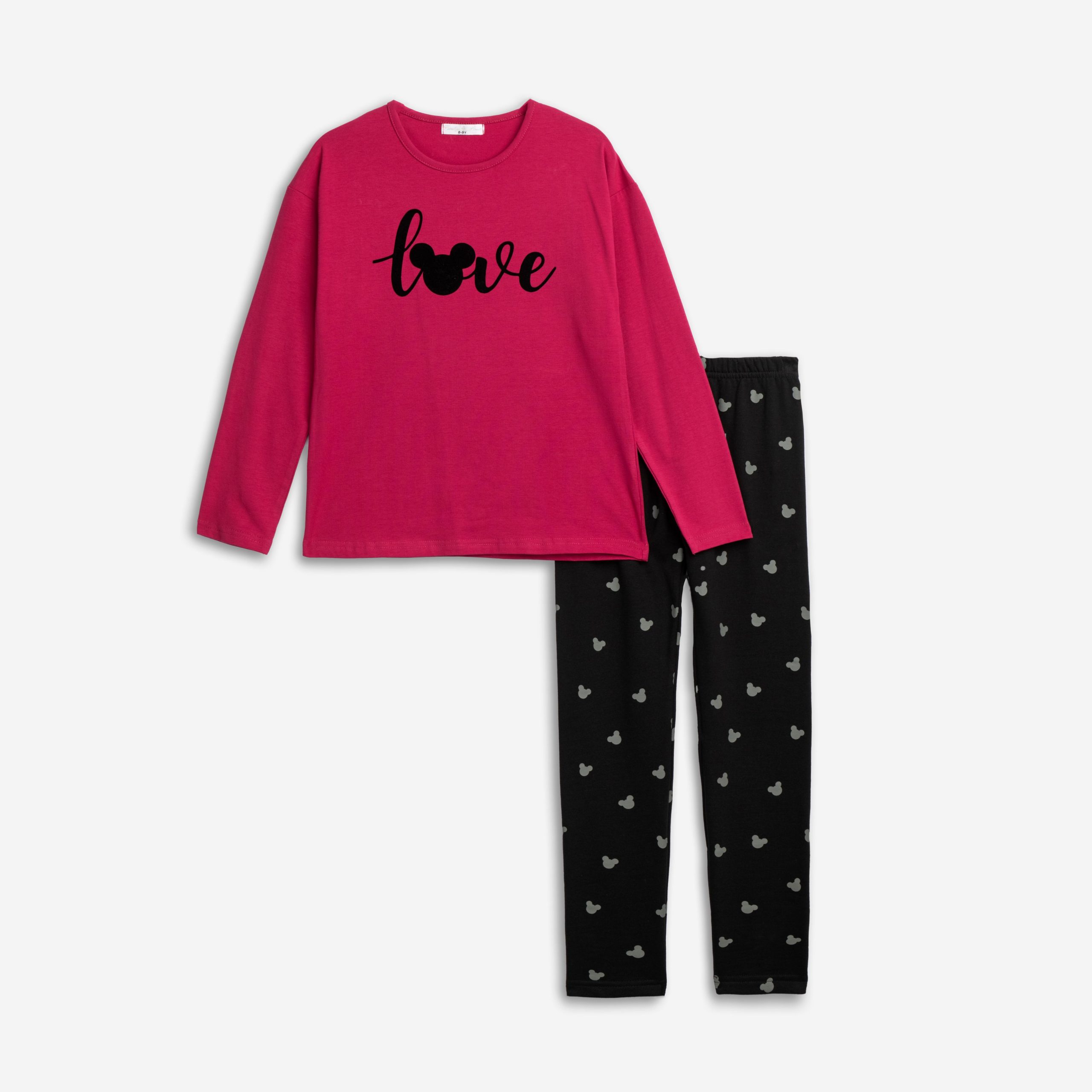 Σετ μπλουζοφόρεμα+κολάν κορίτσι