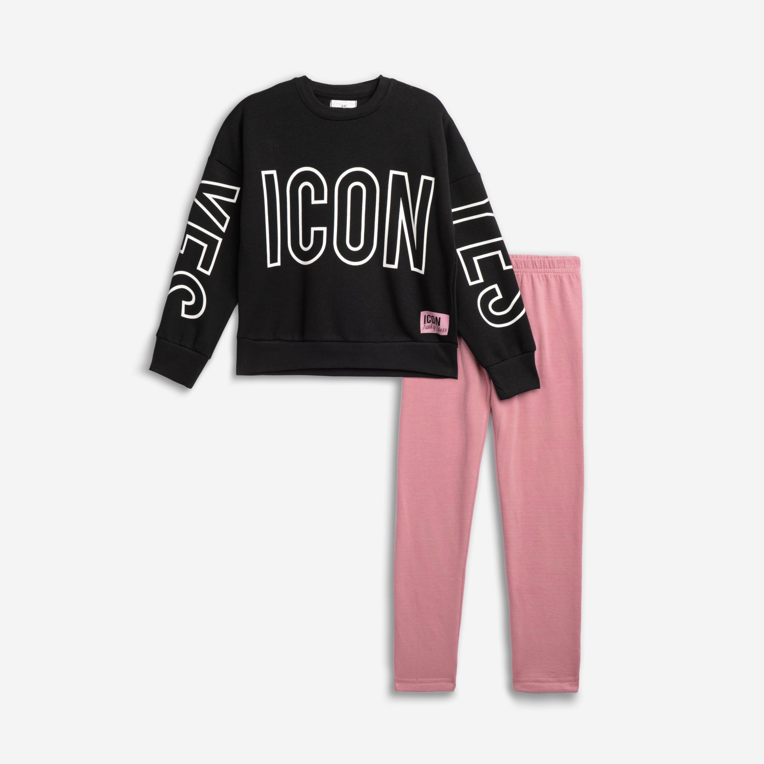 Σετ μπλούζα με κολάν κορίτσι