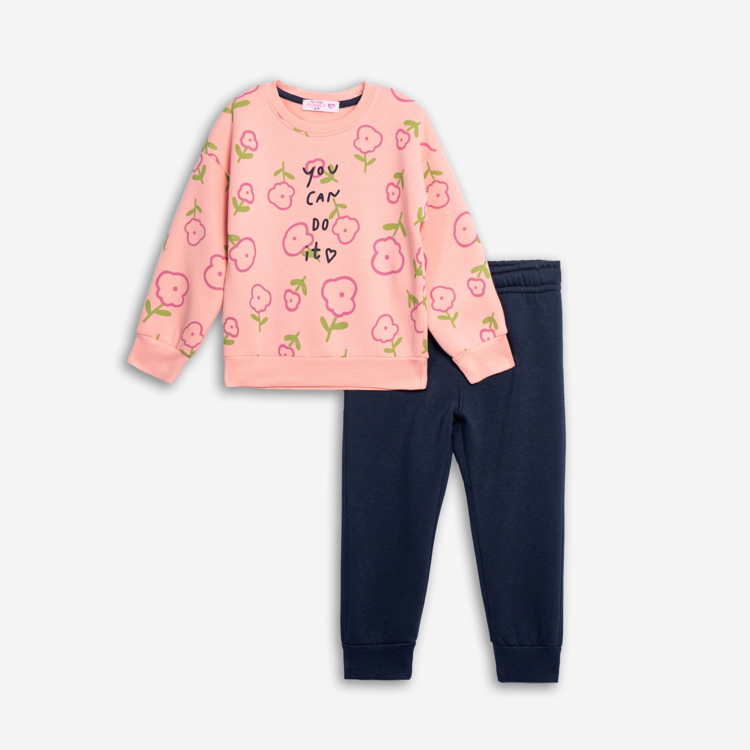 Φόρμα φούτερ κορίτσι