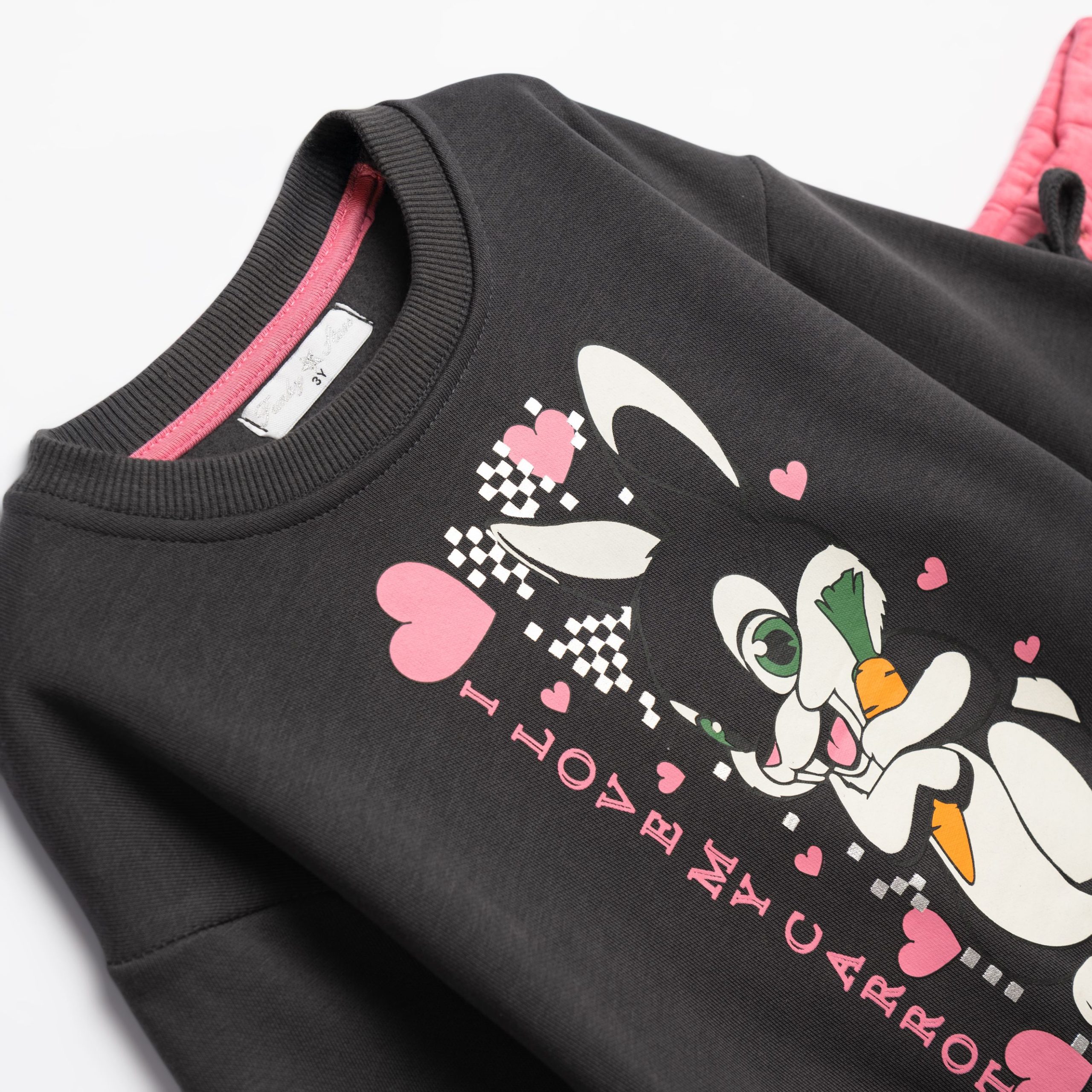 Φόρμα φούτερ κορίτσι - Image 2