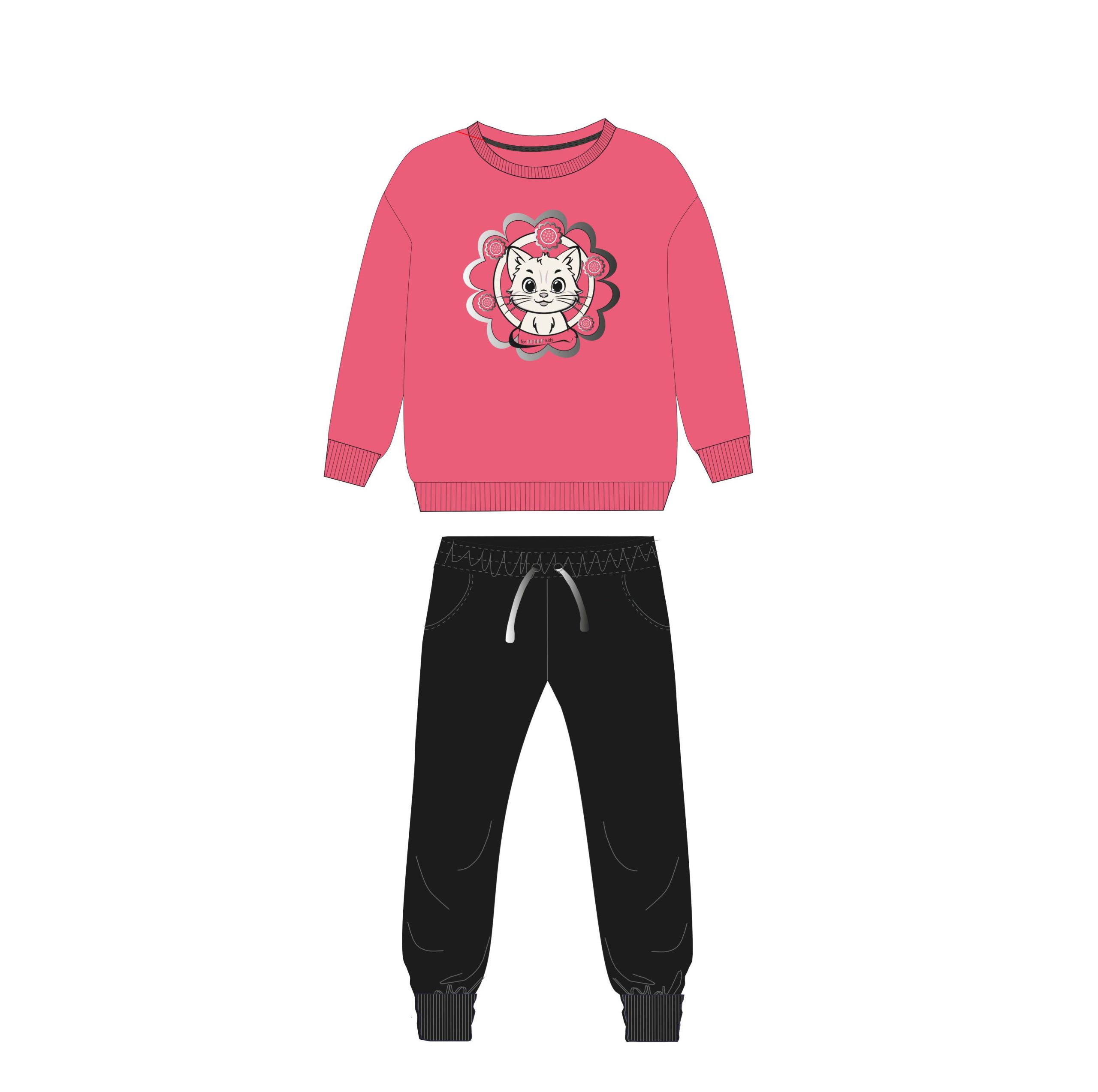 Φόρμα φούτερ κορίτσι