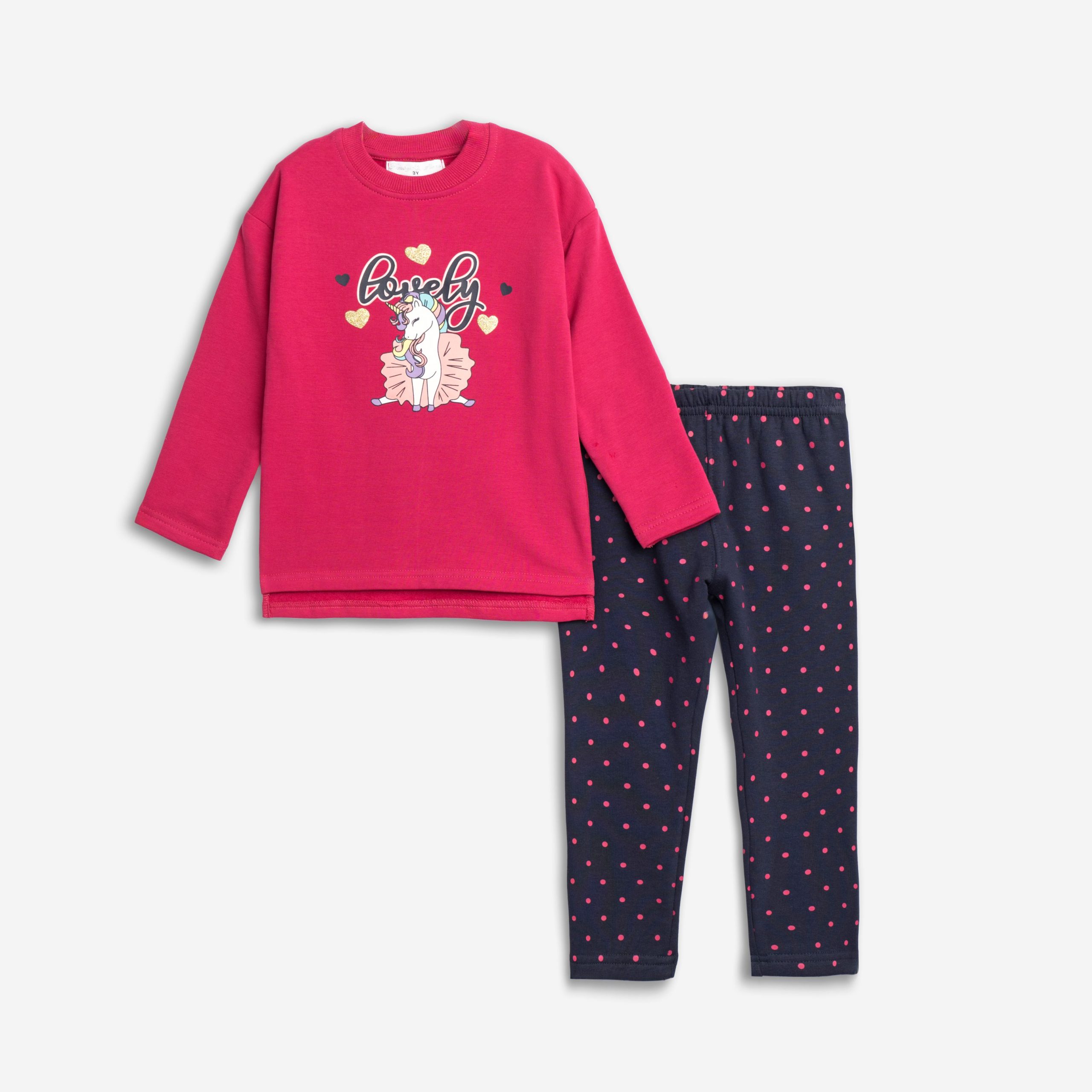 Μπλουζ/μα κολάν κορίτσι