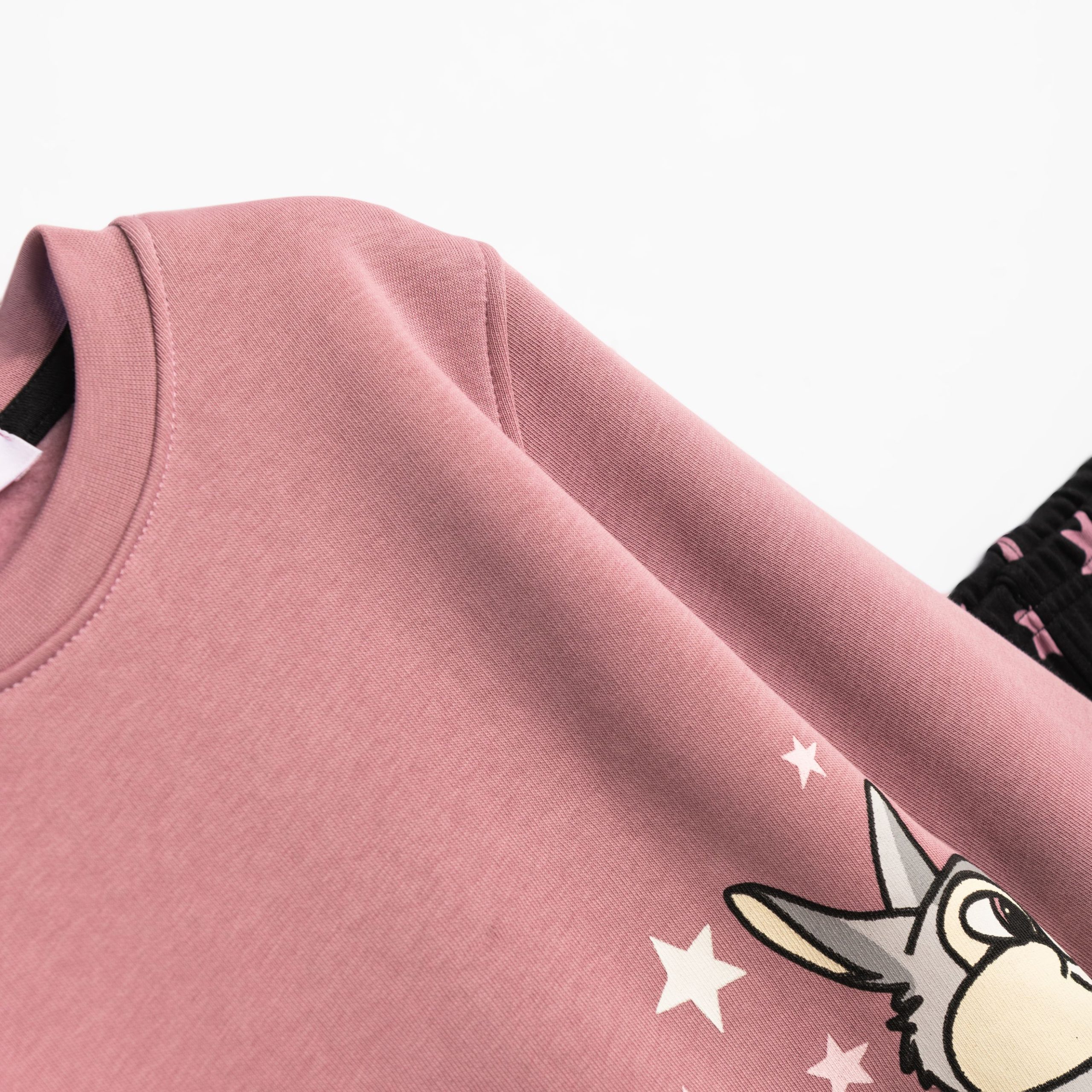 Σετ μπλούζα-κολάν κορίτσι - Image 2