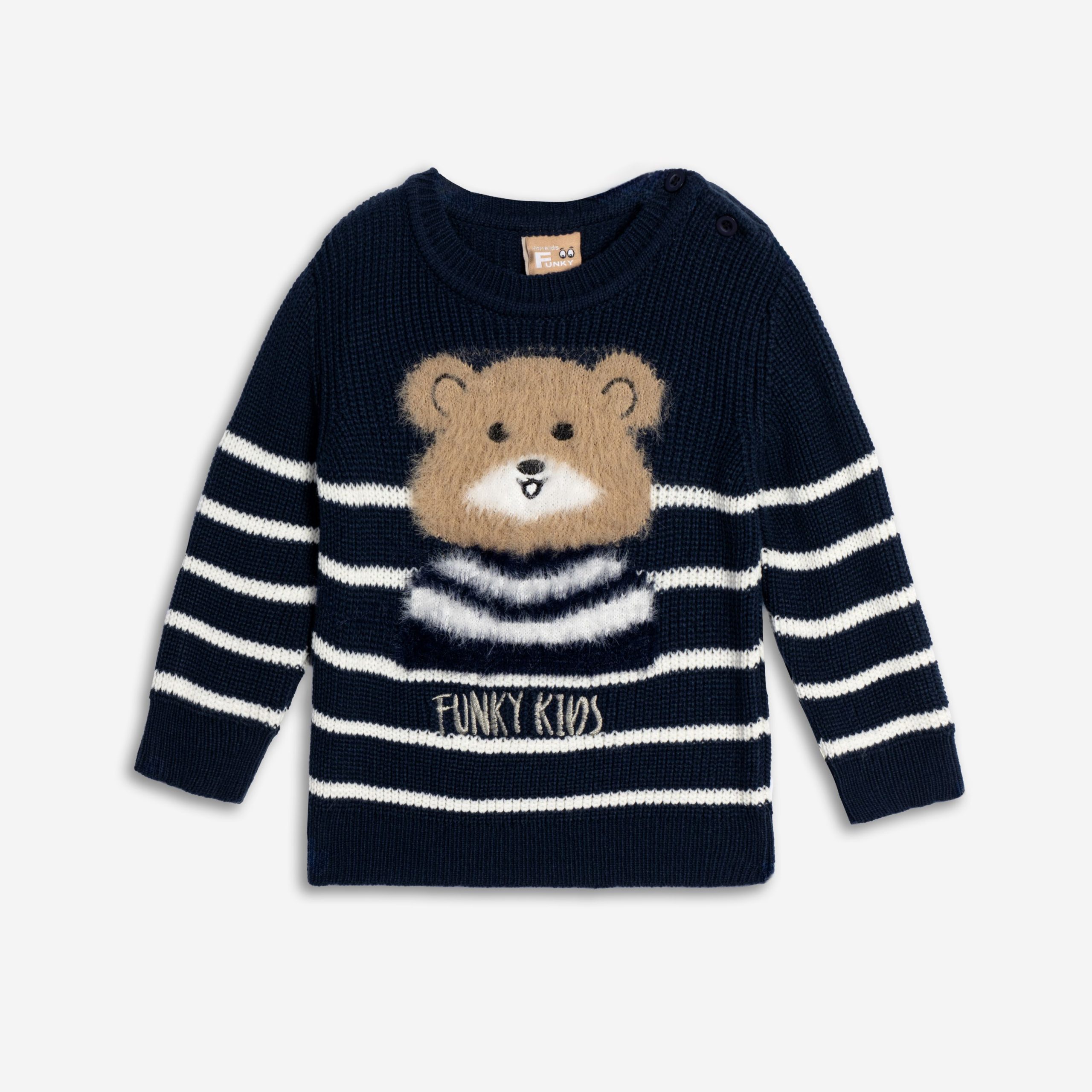 Μπλούζα πλεκτή μηνών αγόρι