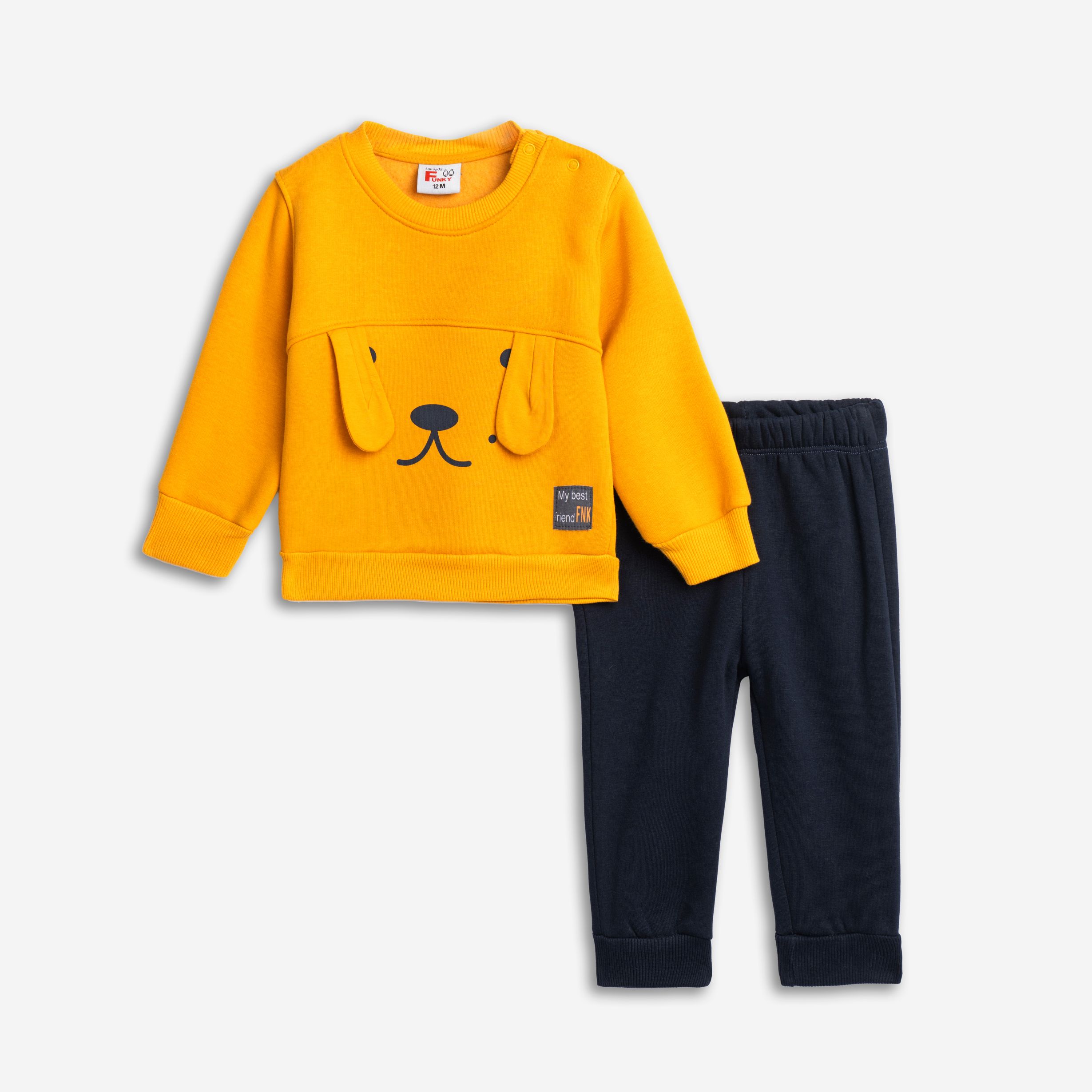 Σετ φόρμα φούτερ μηνών αγόρι