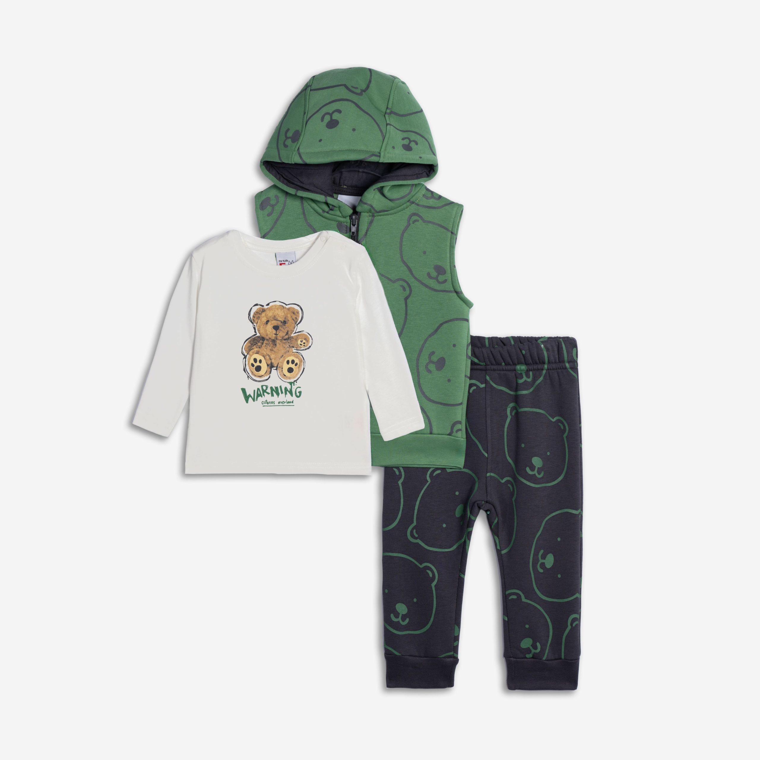 Σετ 3τμχ μηνών αγόρι